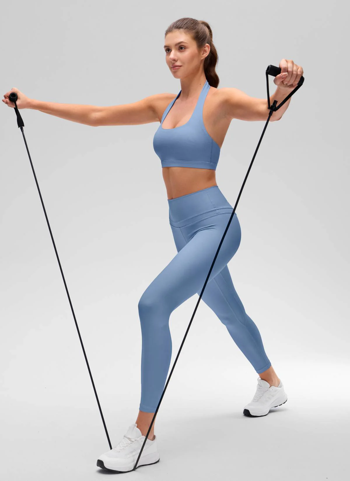 Butterluxe Scoop Neck Open Back Sports Bra - Image 25