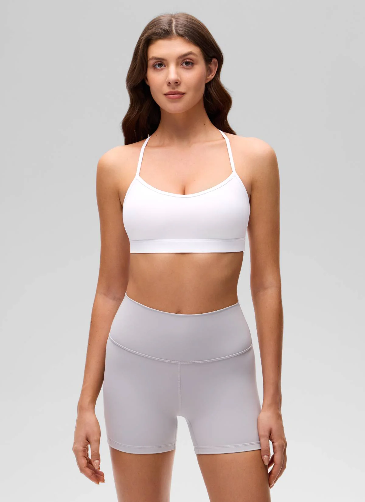 Butterluxe Thin Strap Cross Back Sports Bra - Image 14