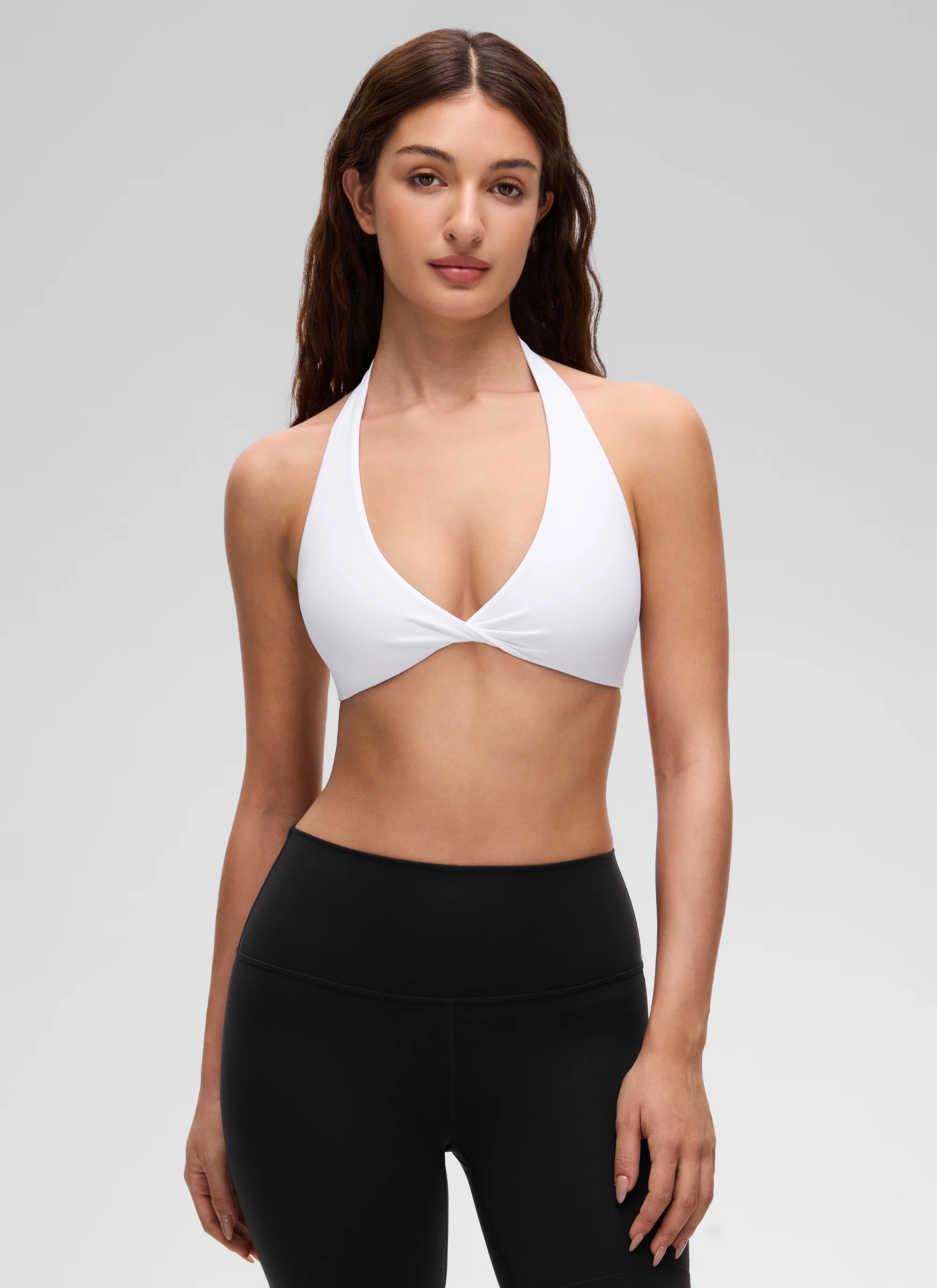Butterluxe Double Lined Twist Halter Sports Bra - Image 10