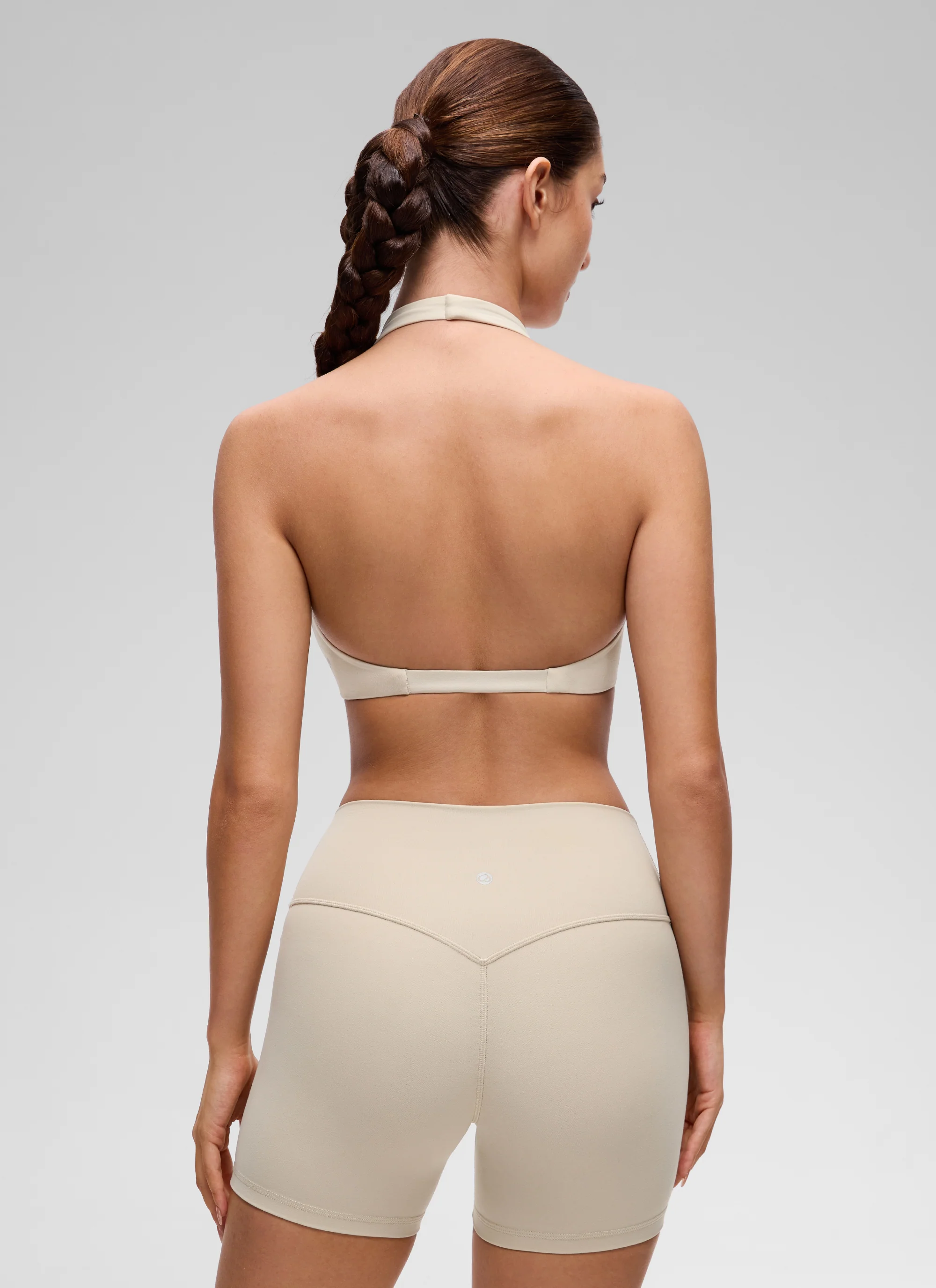 Butterluxe Double Lined Twist Halter Sports Bra - Image 16