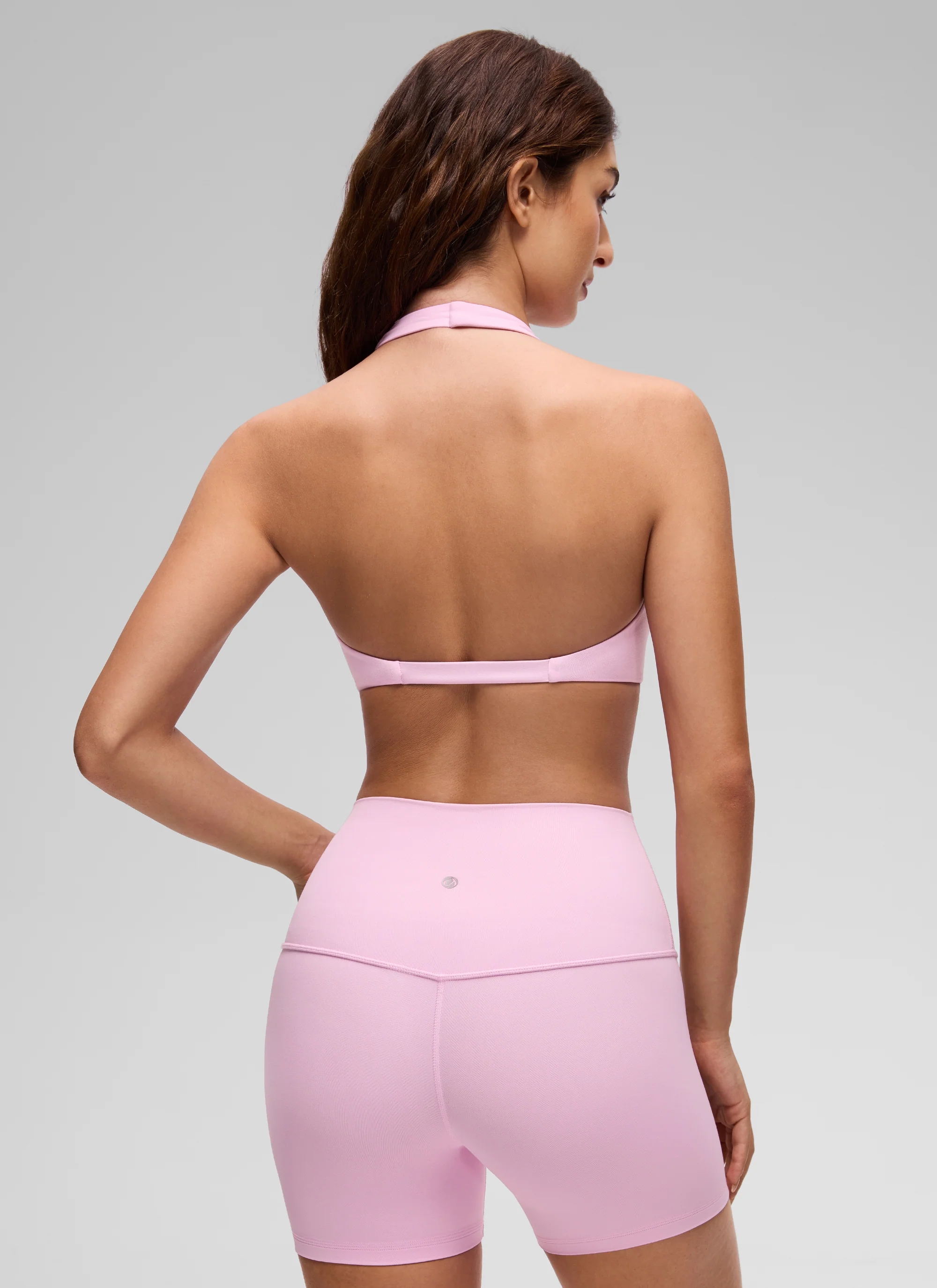 Butterluxe Double Lined Twist Halter Sports Bra - Image 29