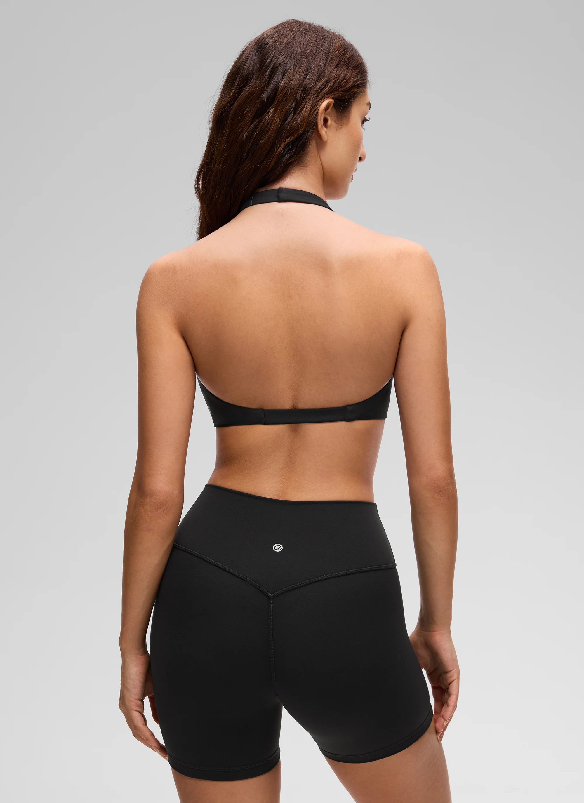 Butterluxe Double Lined Twist Halter Sports Bra - Image 6