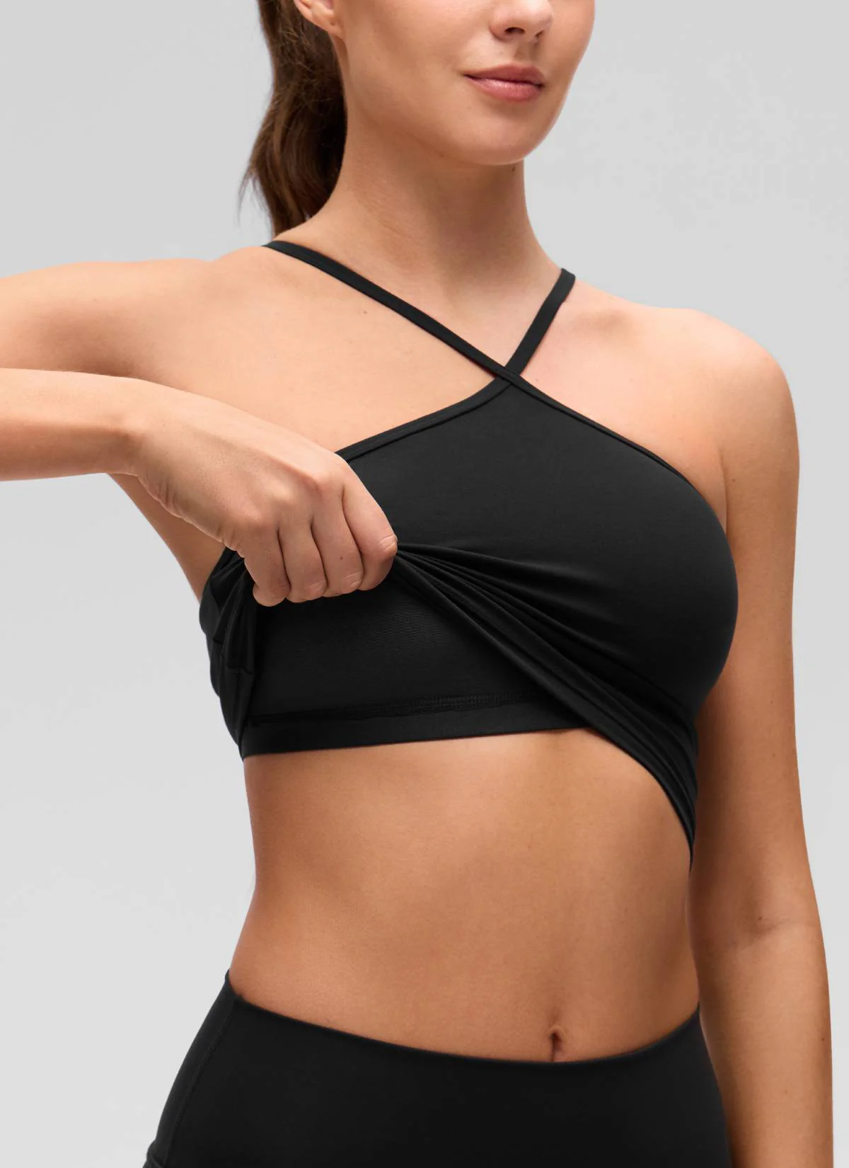 Butterluxe Cross Halter Built in Bra Tank - Image 14