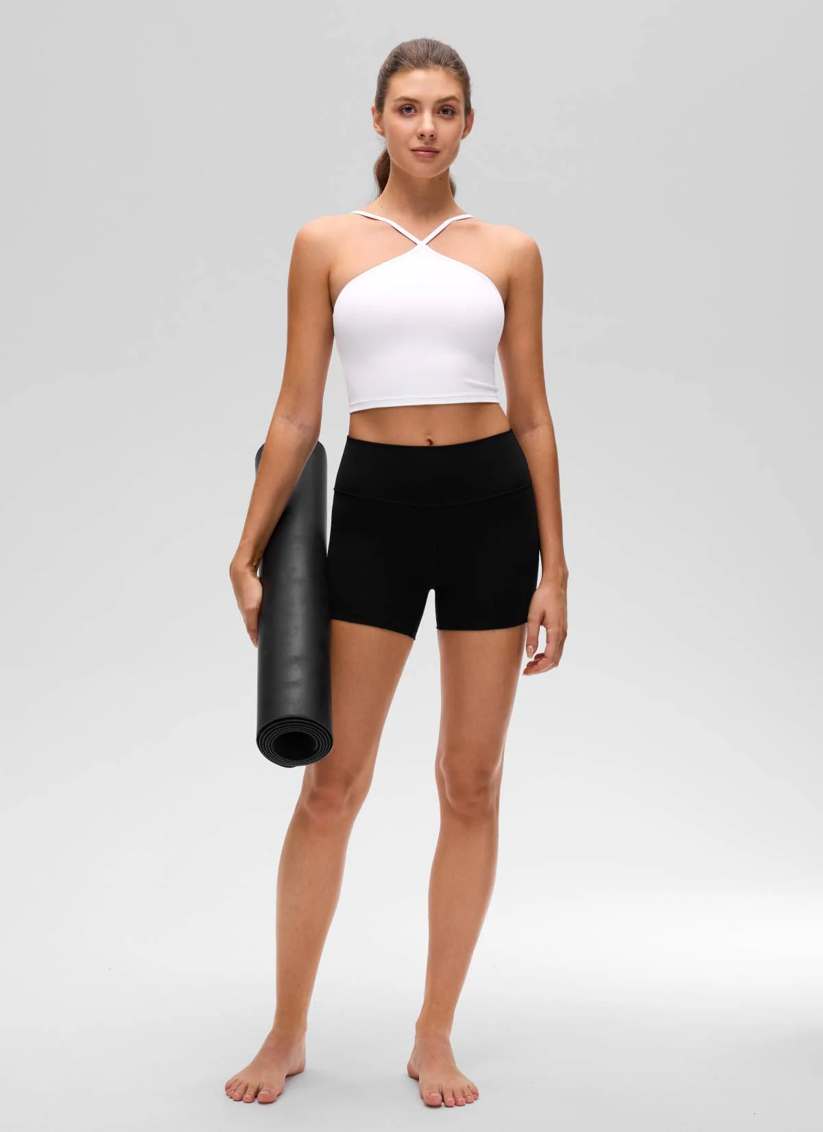 Butterluxe Cross Halter Built in Bra Tank - Image 18
