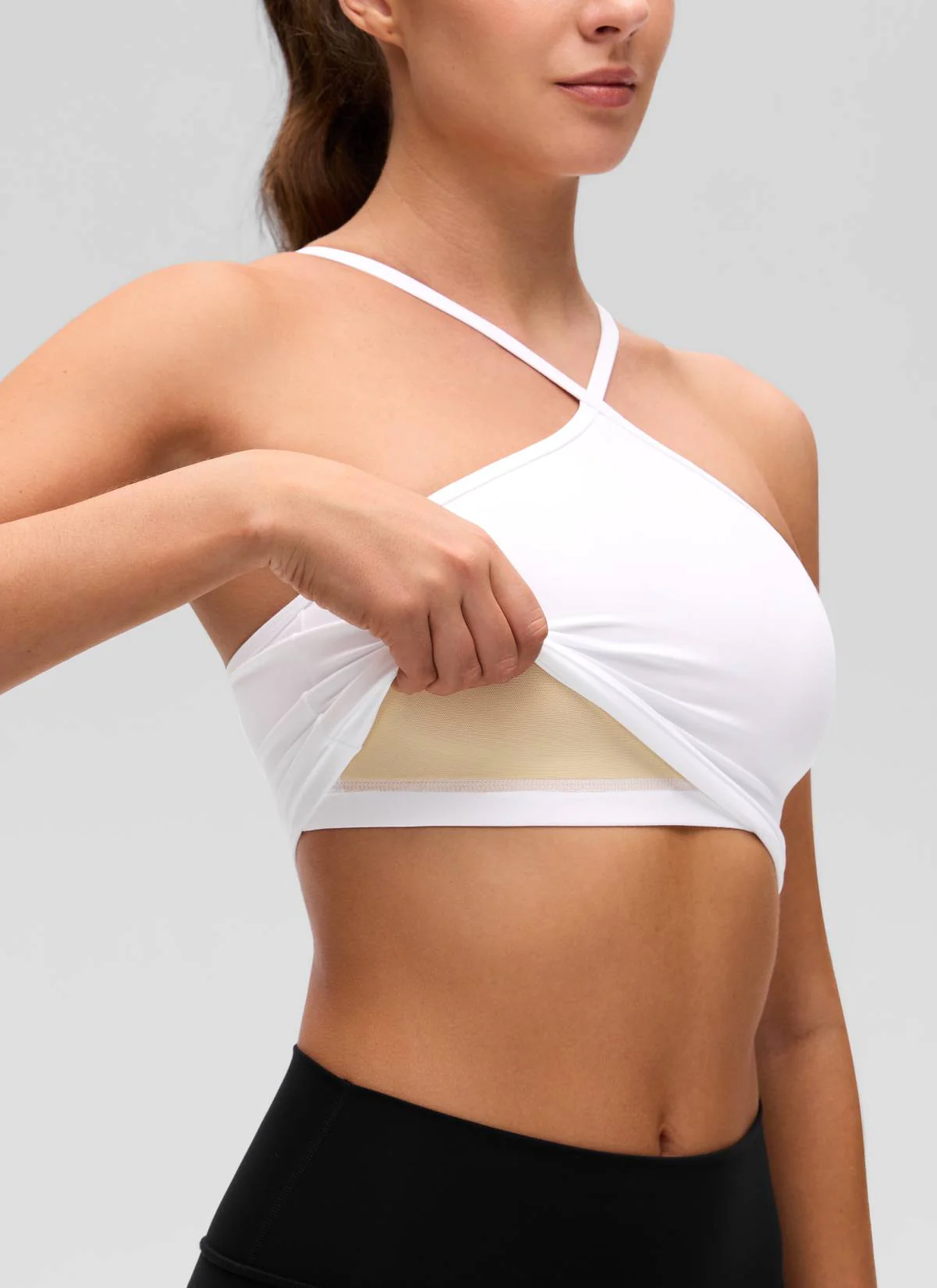 Butterluxe Cross Halter Built in Bra Tank - Image 19