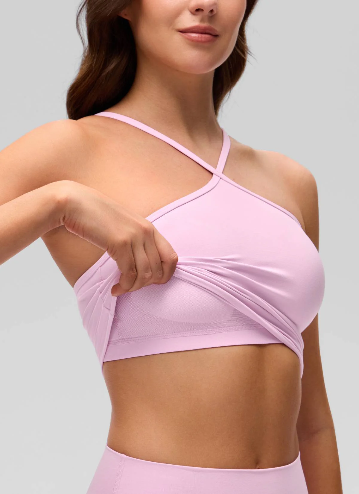 Butterluxe Cross Halter Built in Bra Tank - Image 9