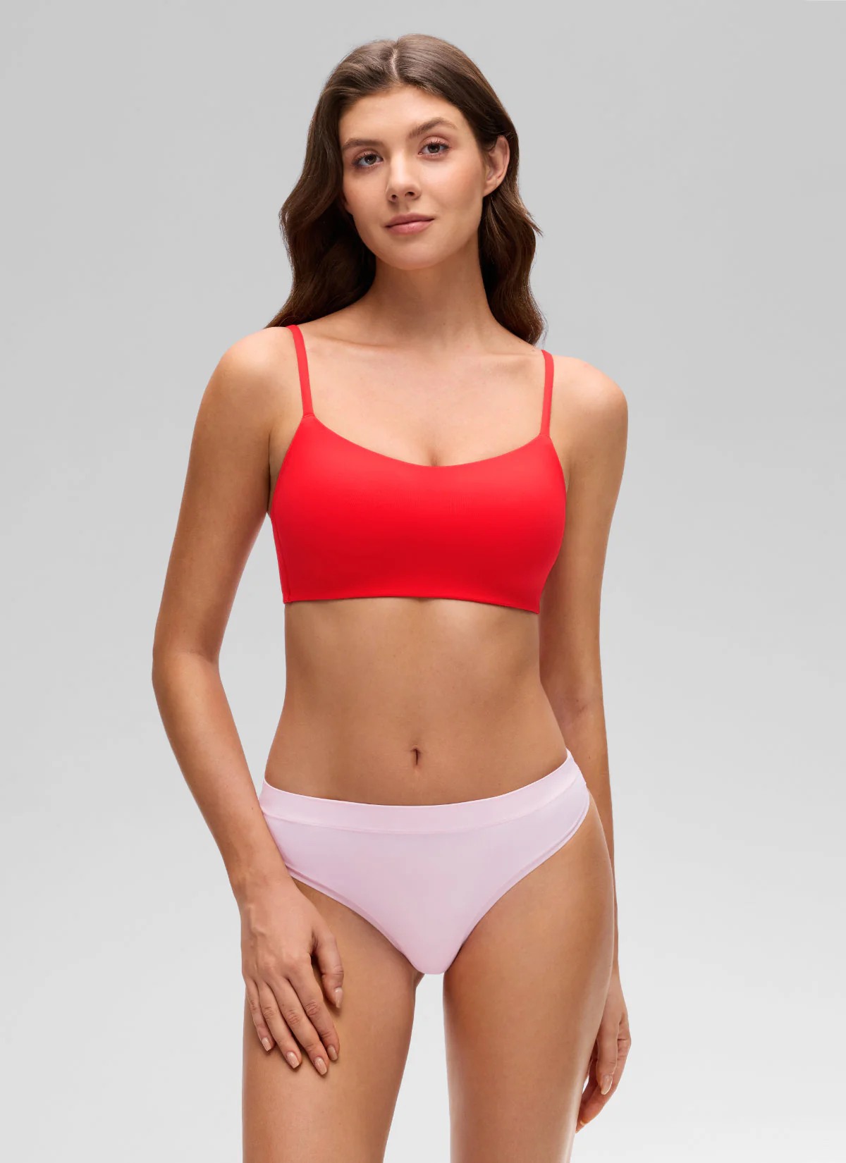 Softhold Mold Spaghetti Strap Bralette - Image 9