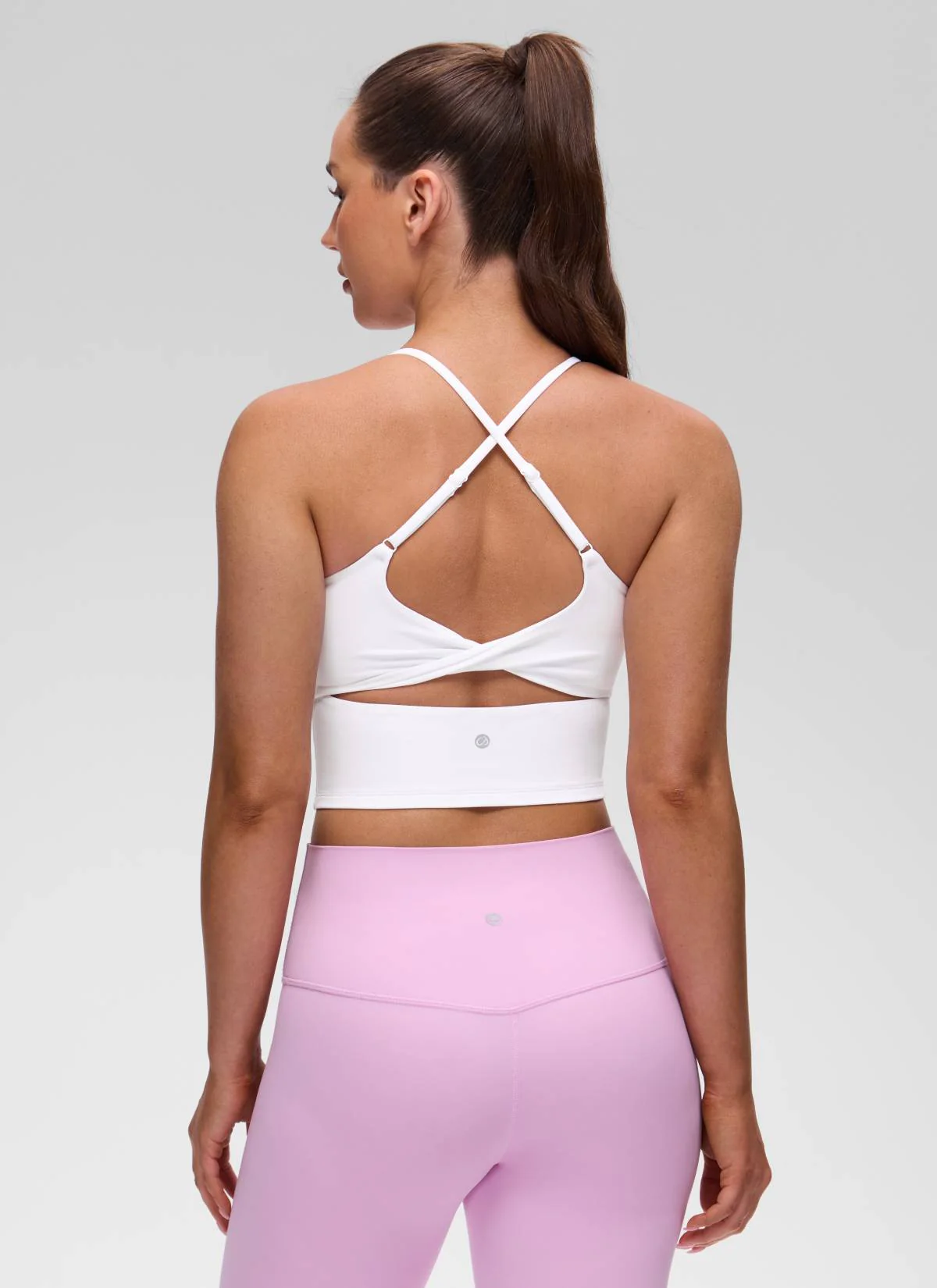 Butterluxe Twist Cross Back Built in Bra Tank - Image 21