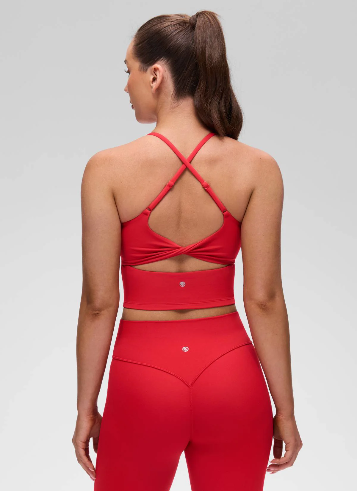 Butterluxe Twist Cross Back Built in Bra Tank - Image 25