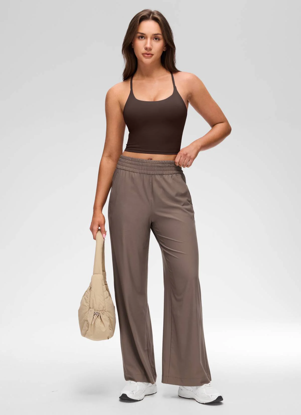 Butterluxe Twist Cross Back Built in Bra Tank - Image 8