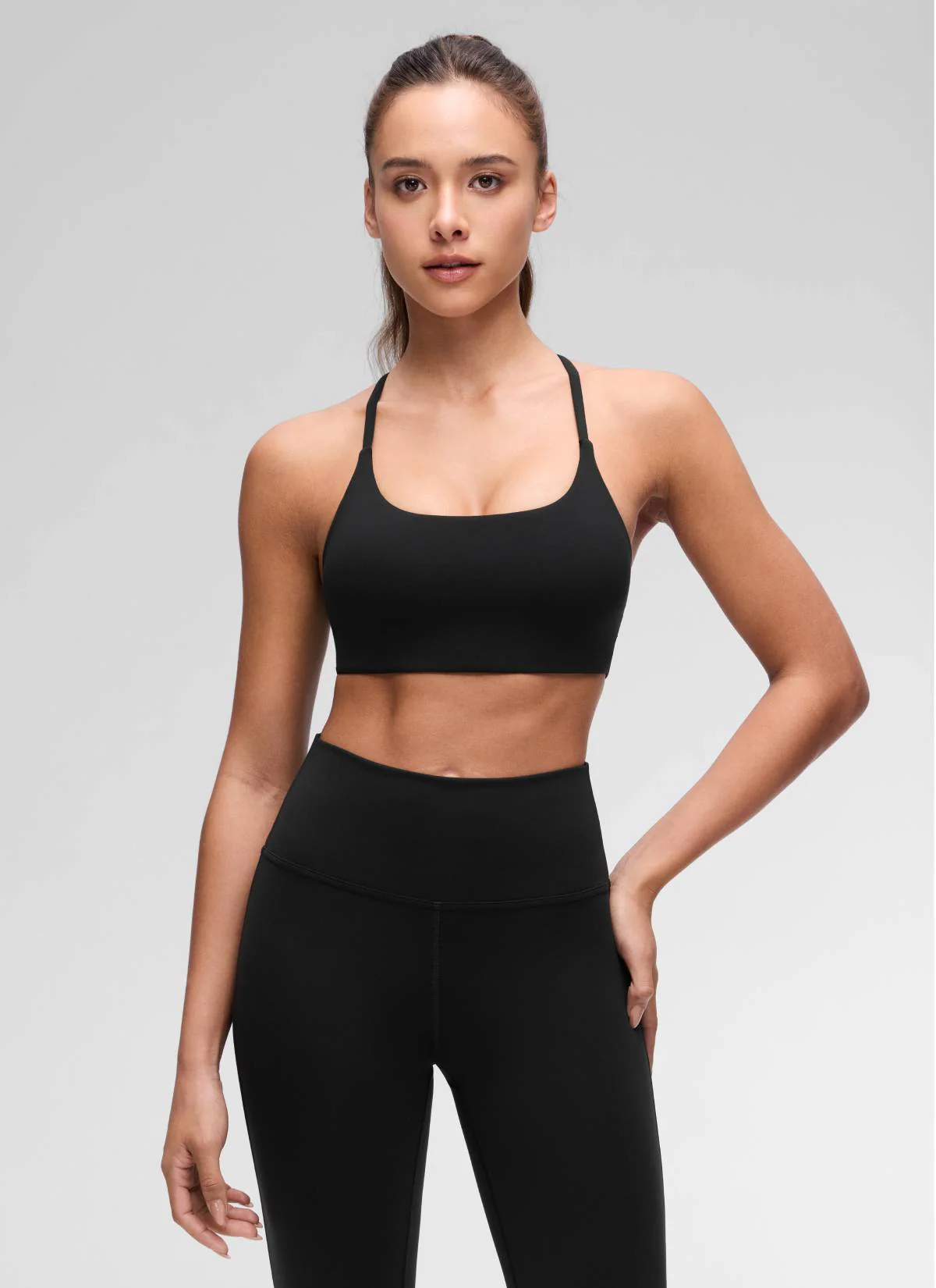 Butterluxe Twist Cross Back Sports Bra - Image 9