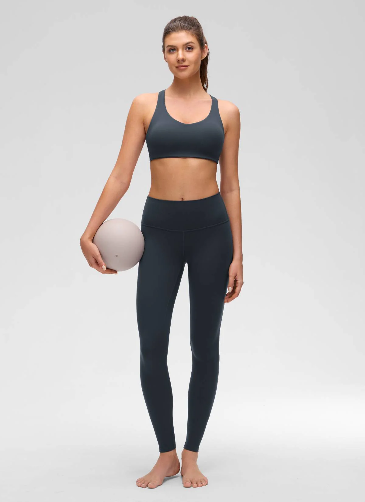 Butterluxe V Neck Strappy Sports Bra - Image 12