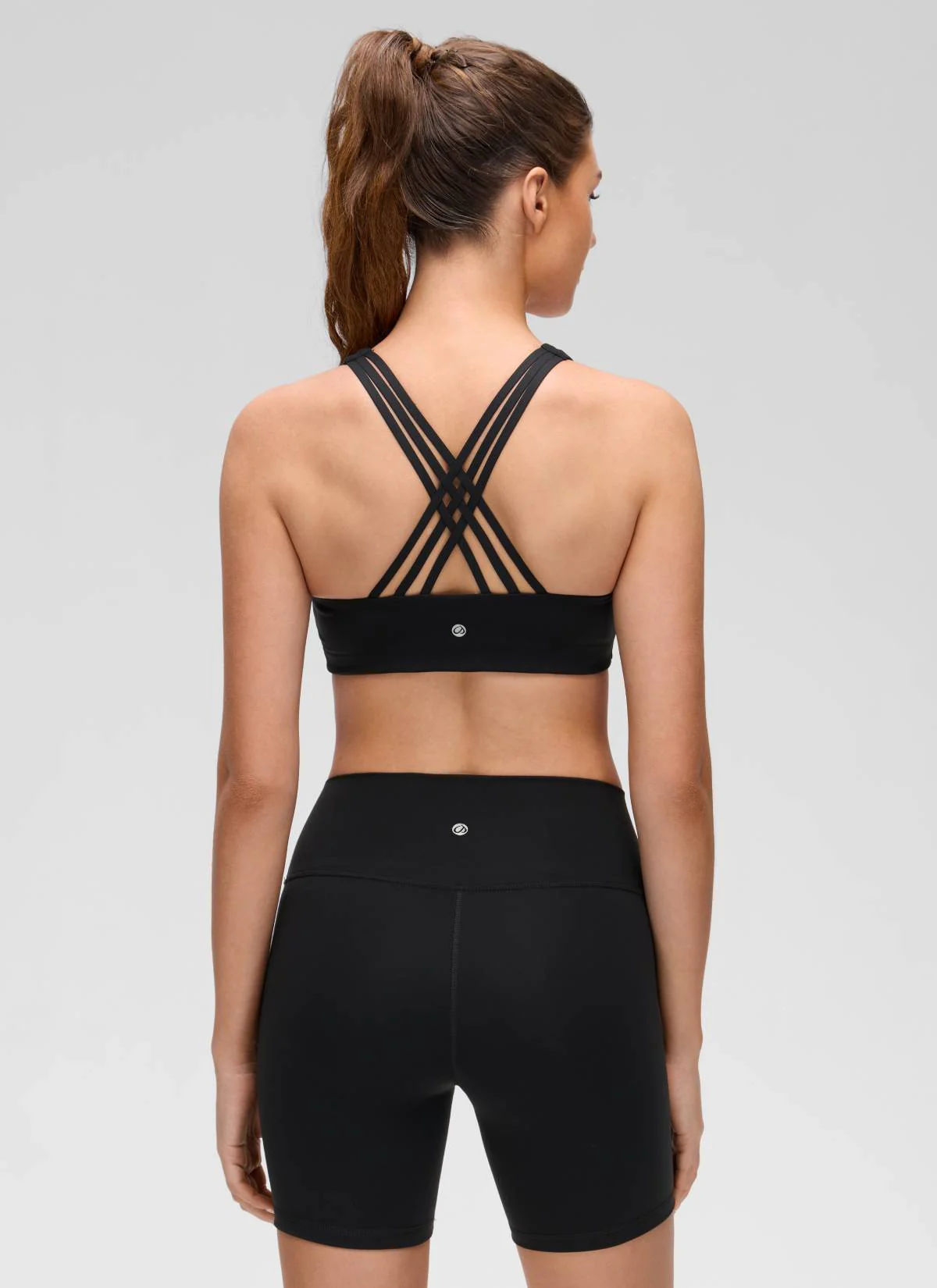 Butterluxe V Neck Strappy Sports Bra - Image 16