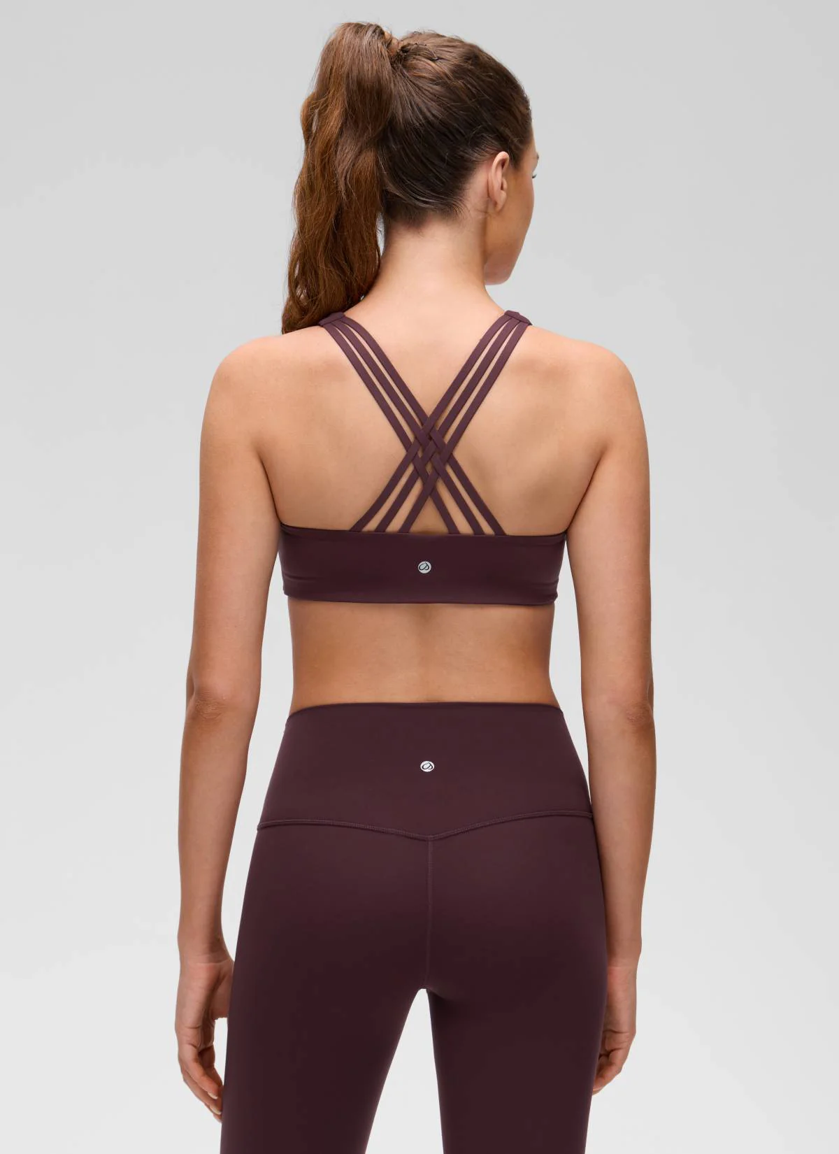 Butterluxe V Neck Strappy Sports Bra - Image 2