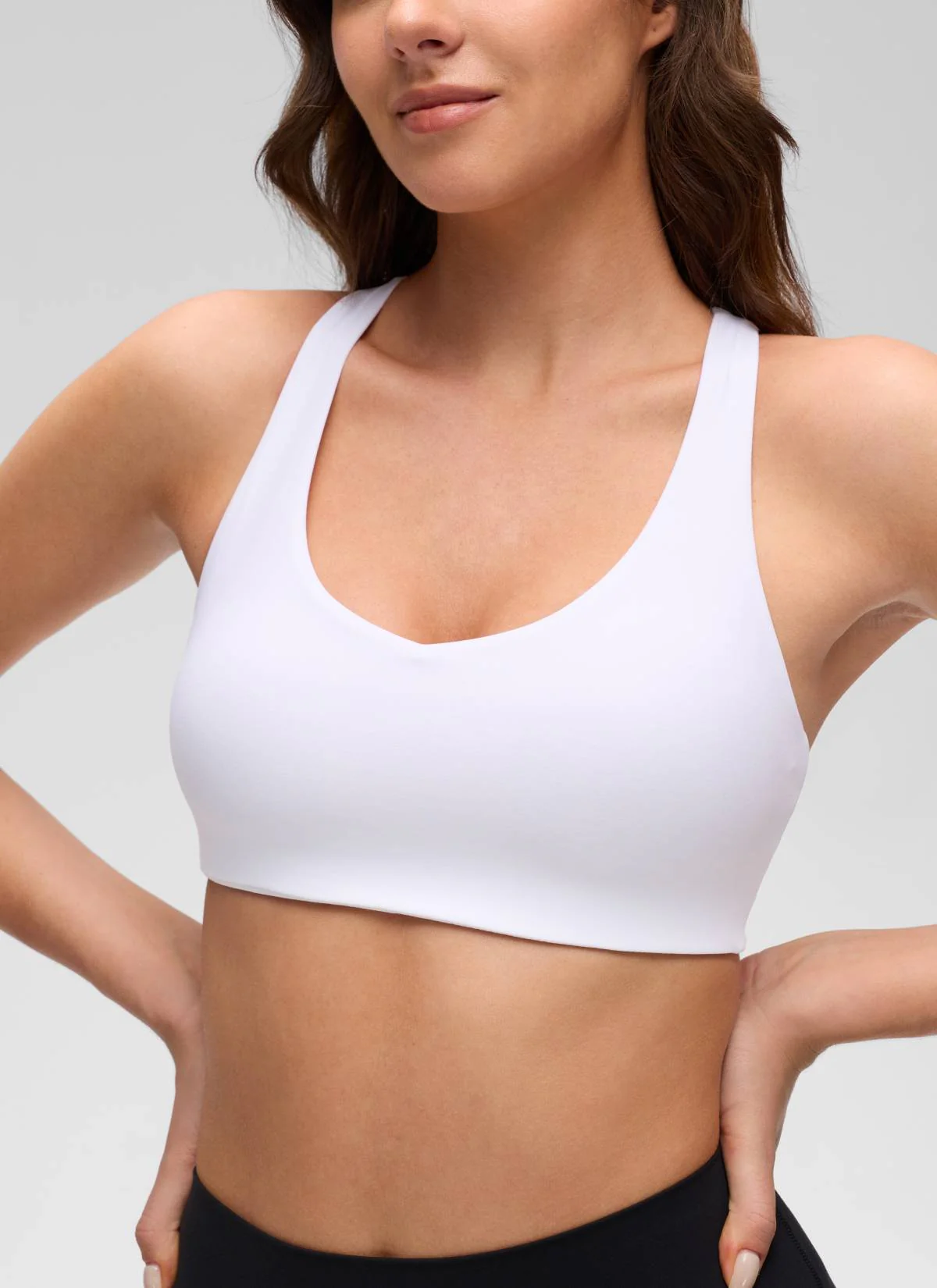 Butterluxe V Neck Strappy Sports Bra - Image 23