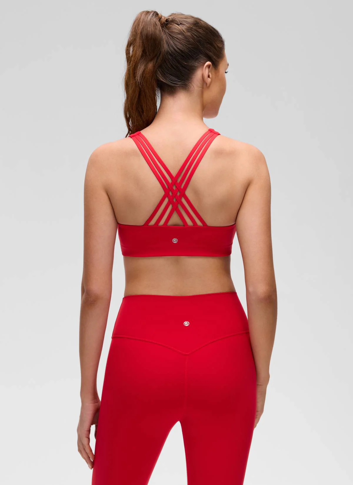 Butterluxe V Neck Strappy Sports Bra - Image 7