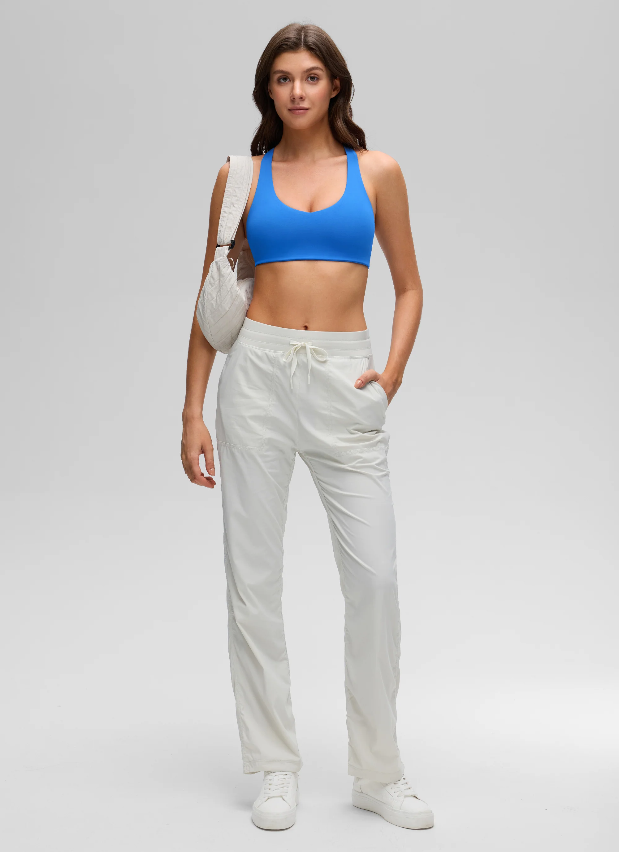 Butterluxe V Neck Racerback Sports Bra - Image 10