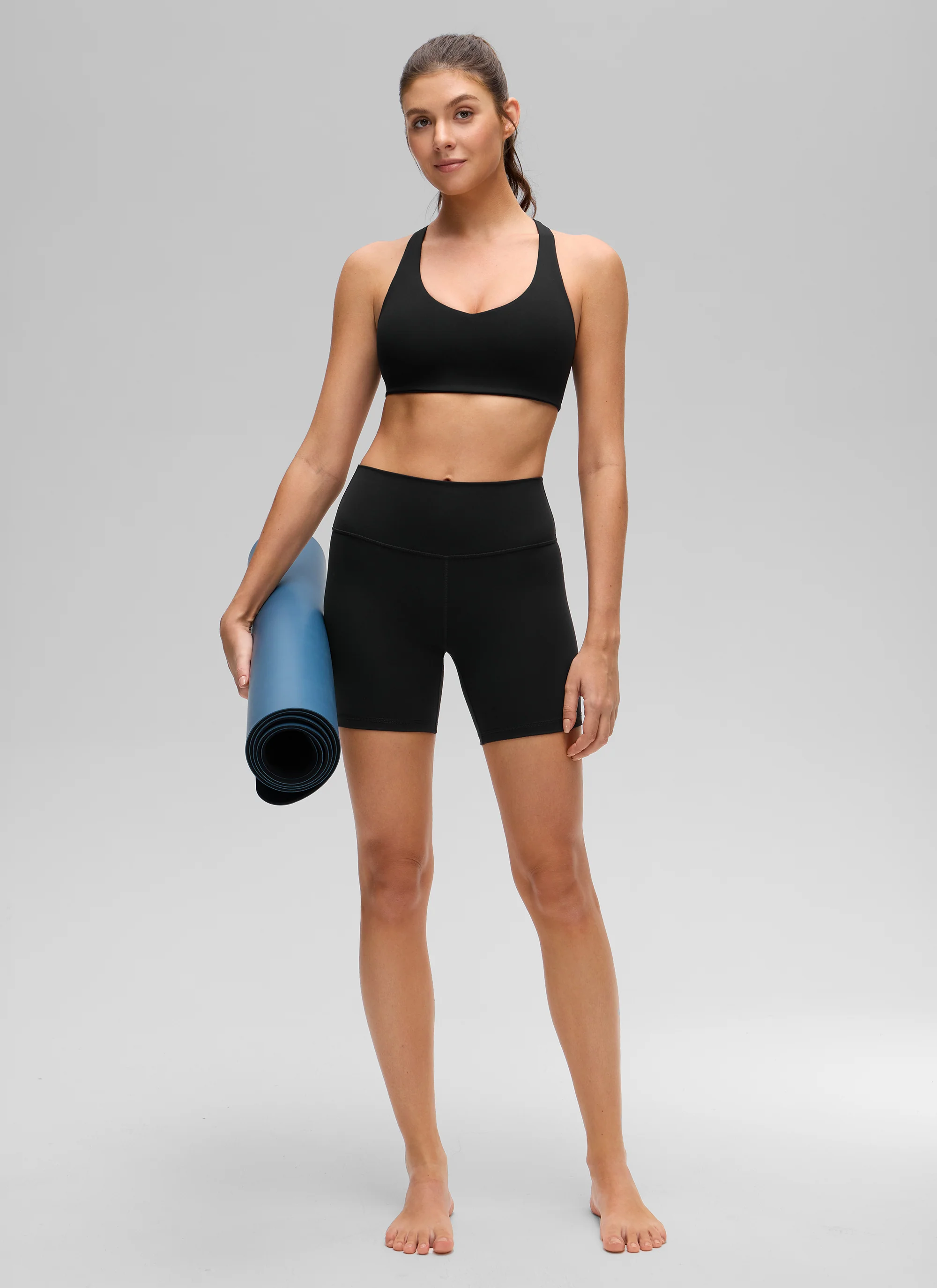 Butterluxe V Neck Racerback Sports Bra - Image 14