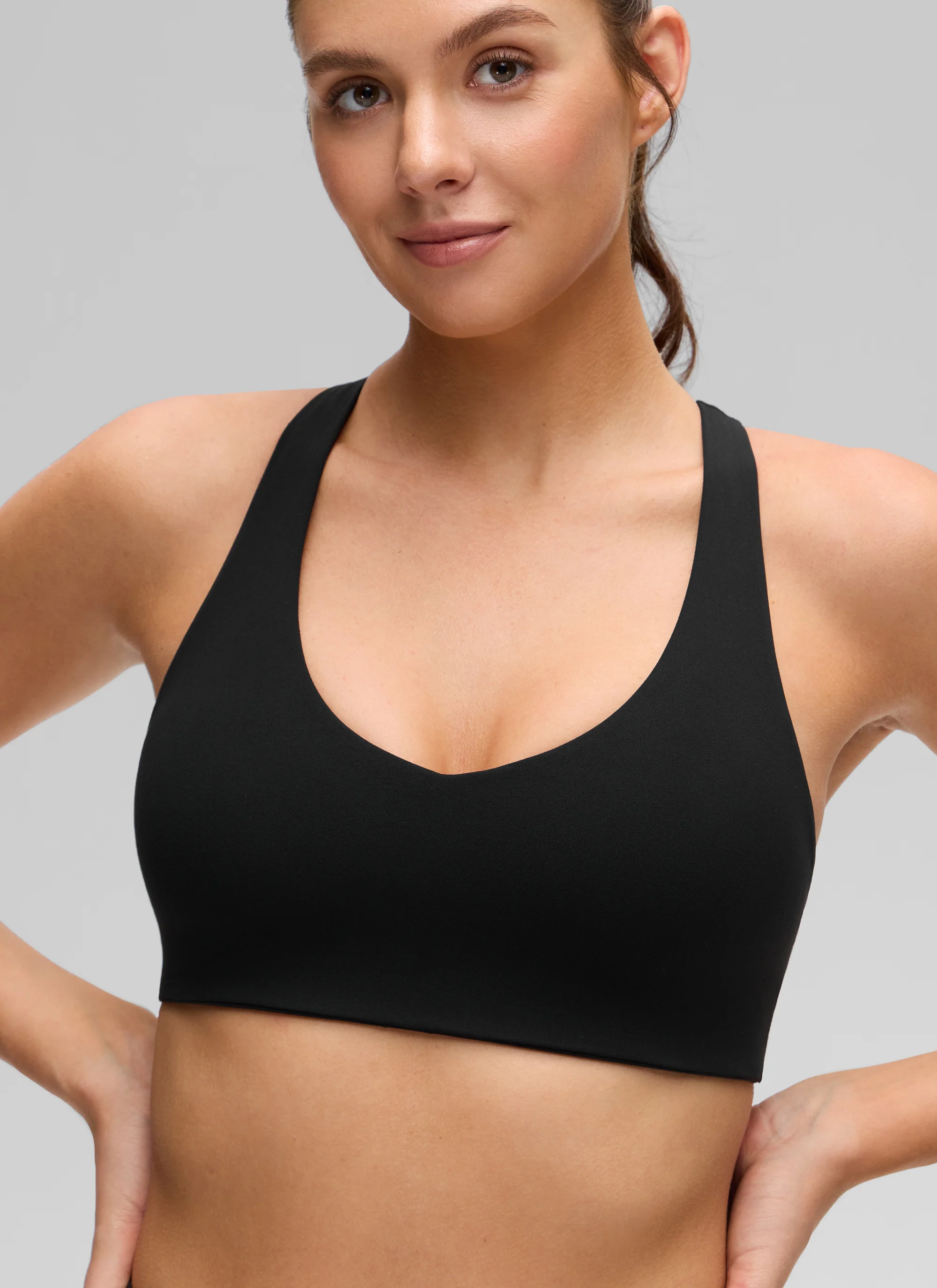 Butterluxe V Neck Racerback Sports Bra - Image 16