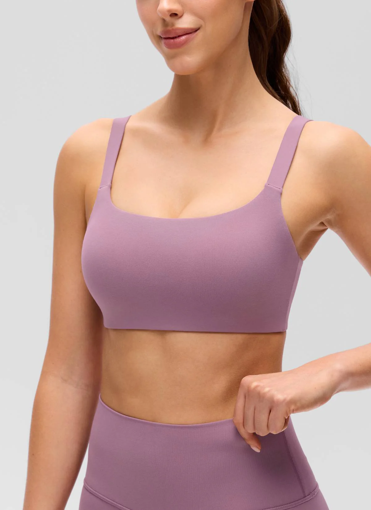 Butterluxe Adjustable Wide Strap Sports Bra - Image 42