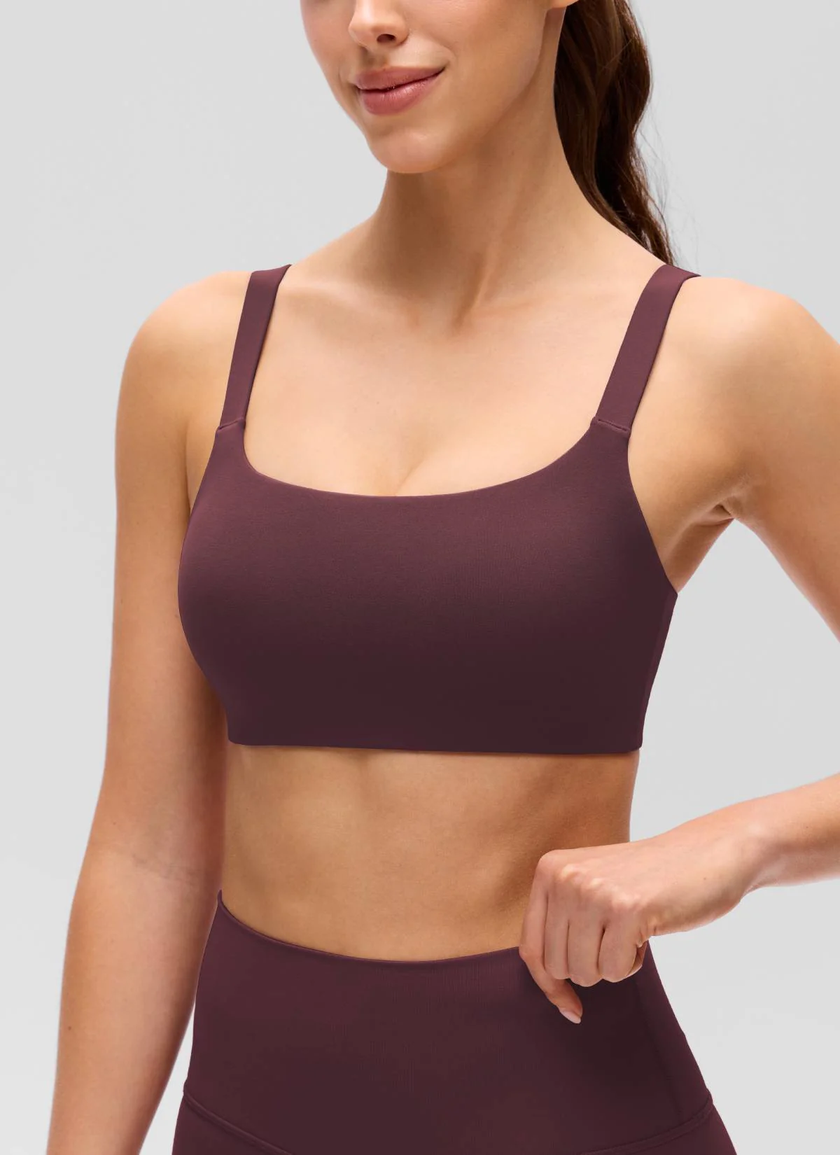 Butterluxe Adjustable Wide Strap Sports Bra - Image 9
