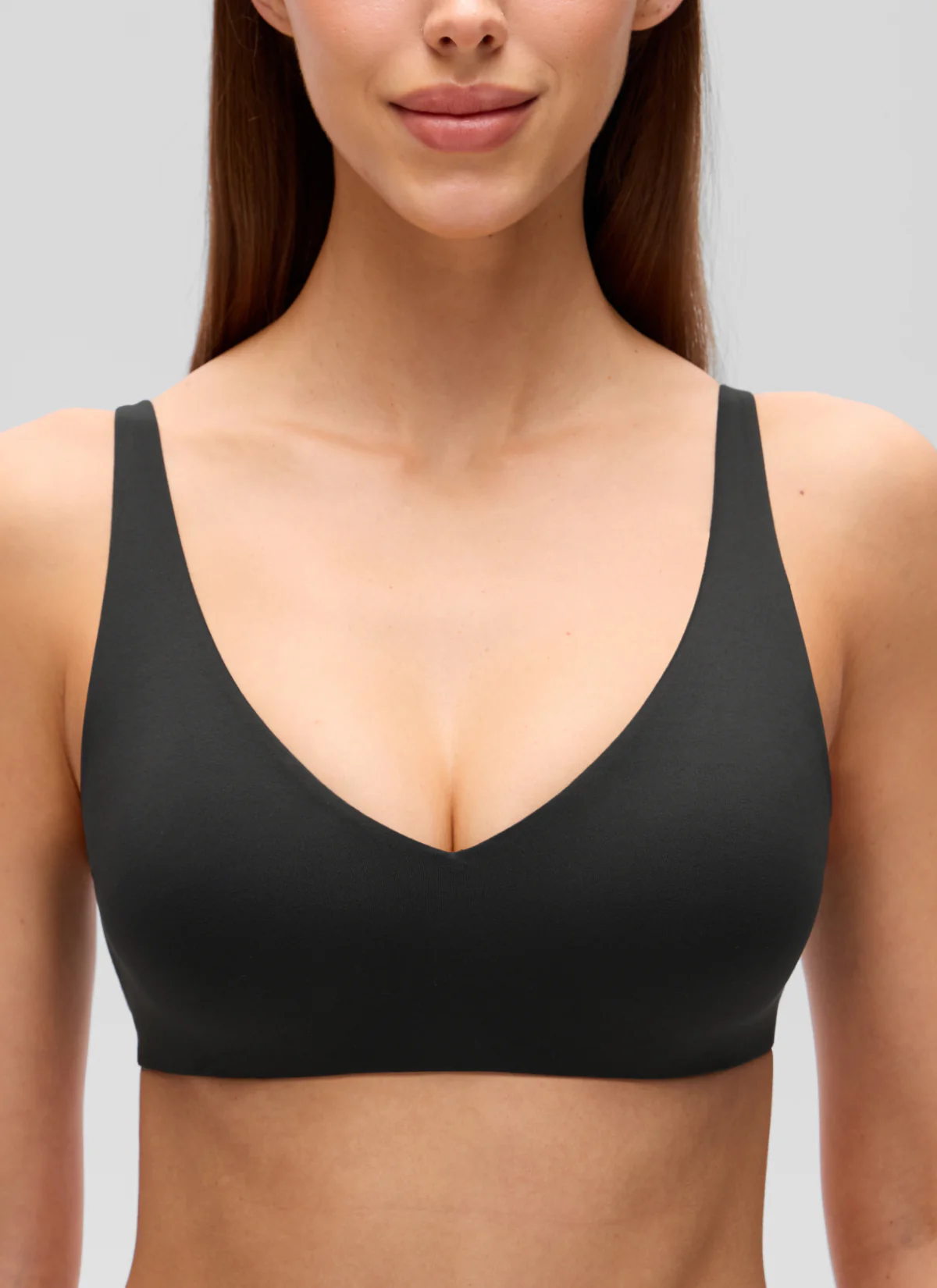 Softhold Double Lined Deep V Bralette - Image 14