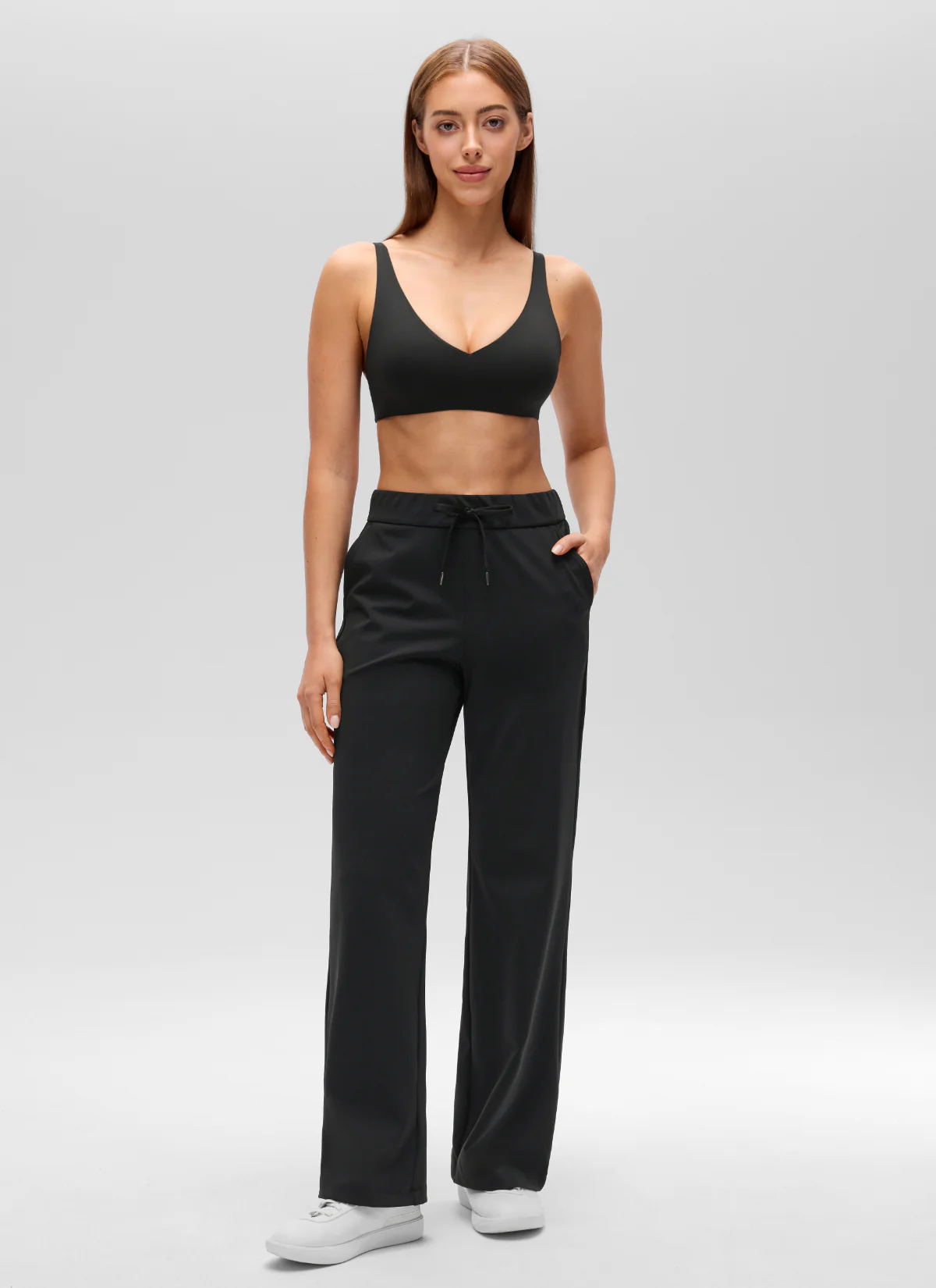 Softhold Double Lined Deep V Bralette - Image 15