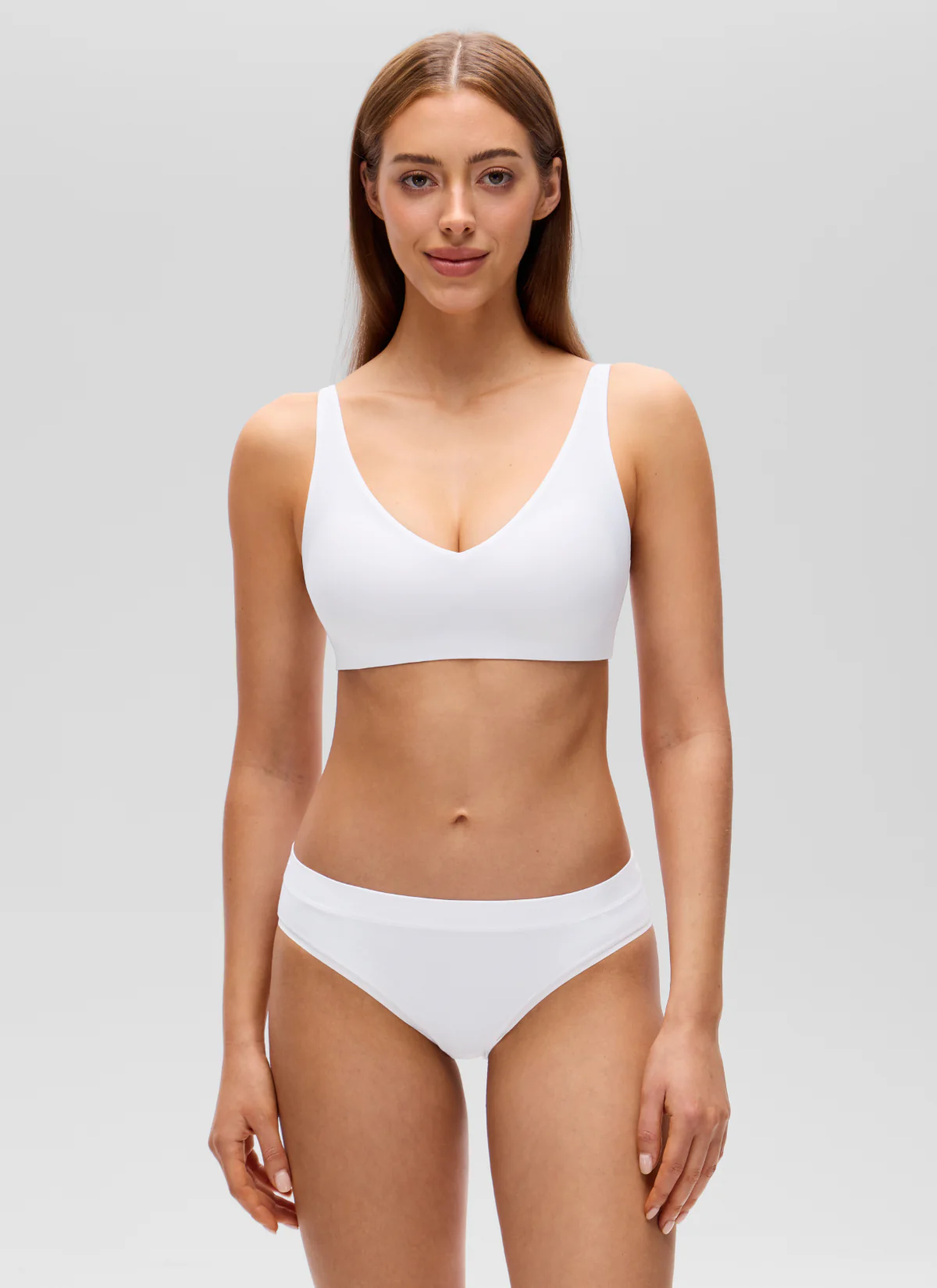 Softhold Double Lined Deep V Bralette - Image 16