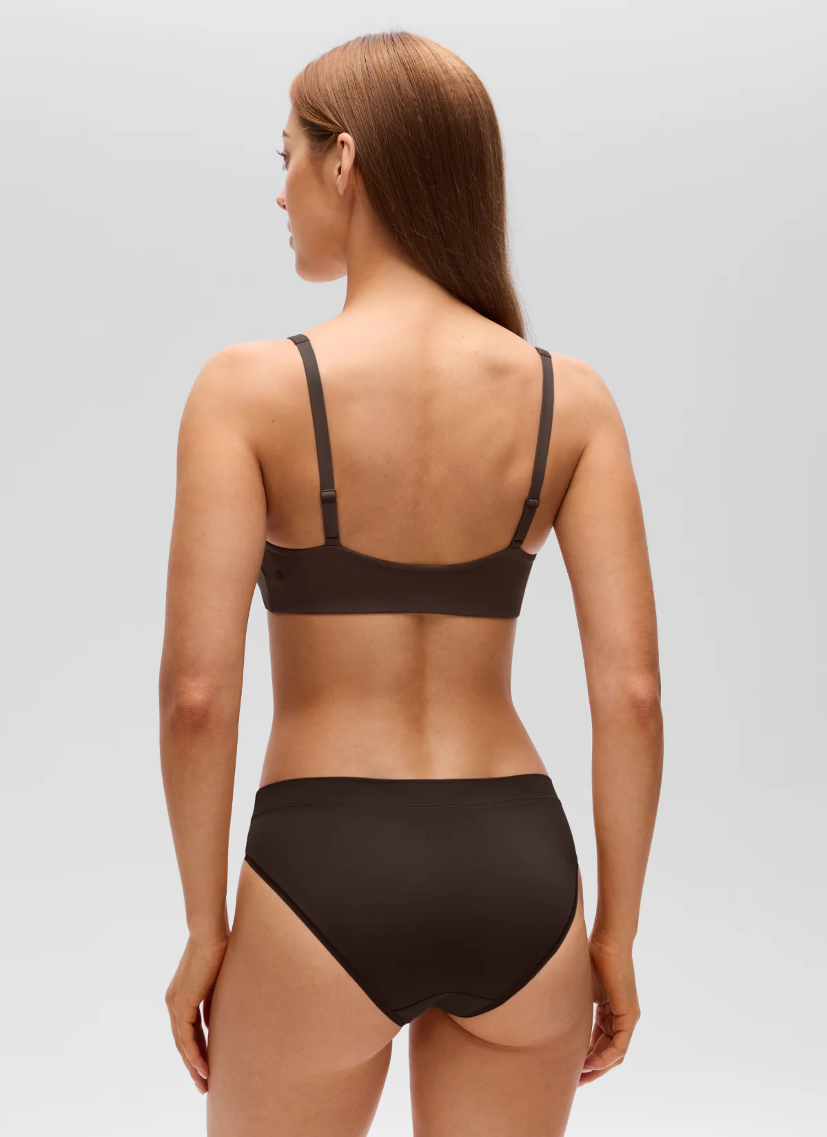 Softhold Double Lined Deep V Bralette - Image 2