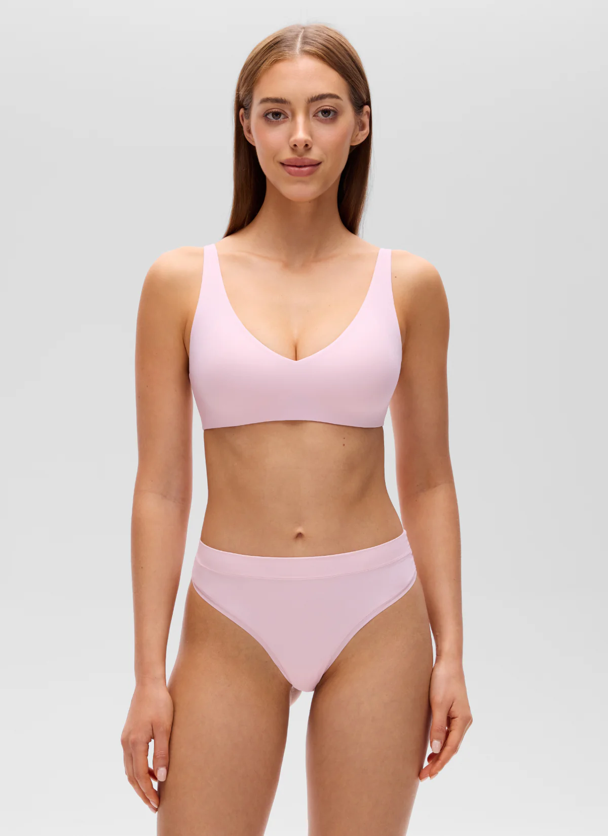 Softhold Double Lined Deep V Bralette - Image 20