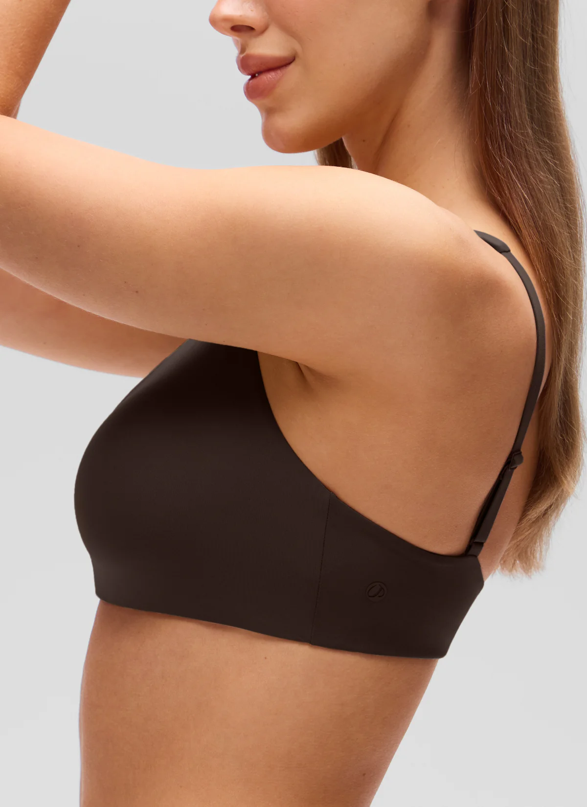 Softhold Double Lined Deep V Bralette - Image 3