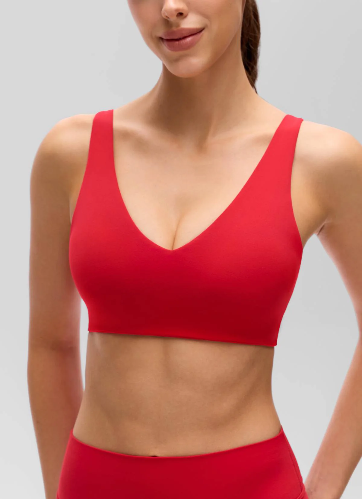 Butterluxe V Neck U Back Sports Bra - Image 21