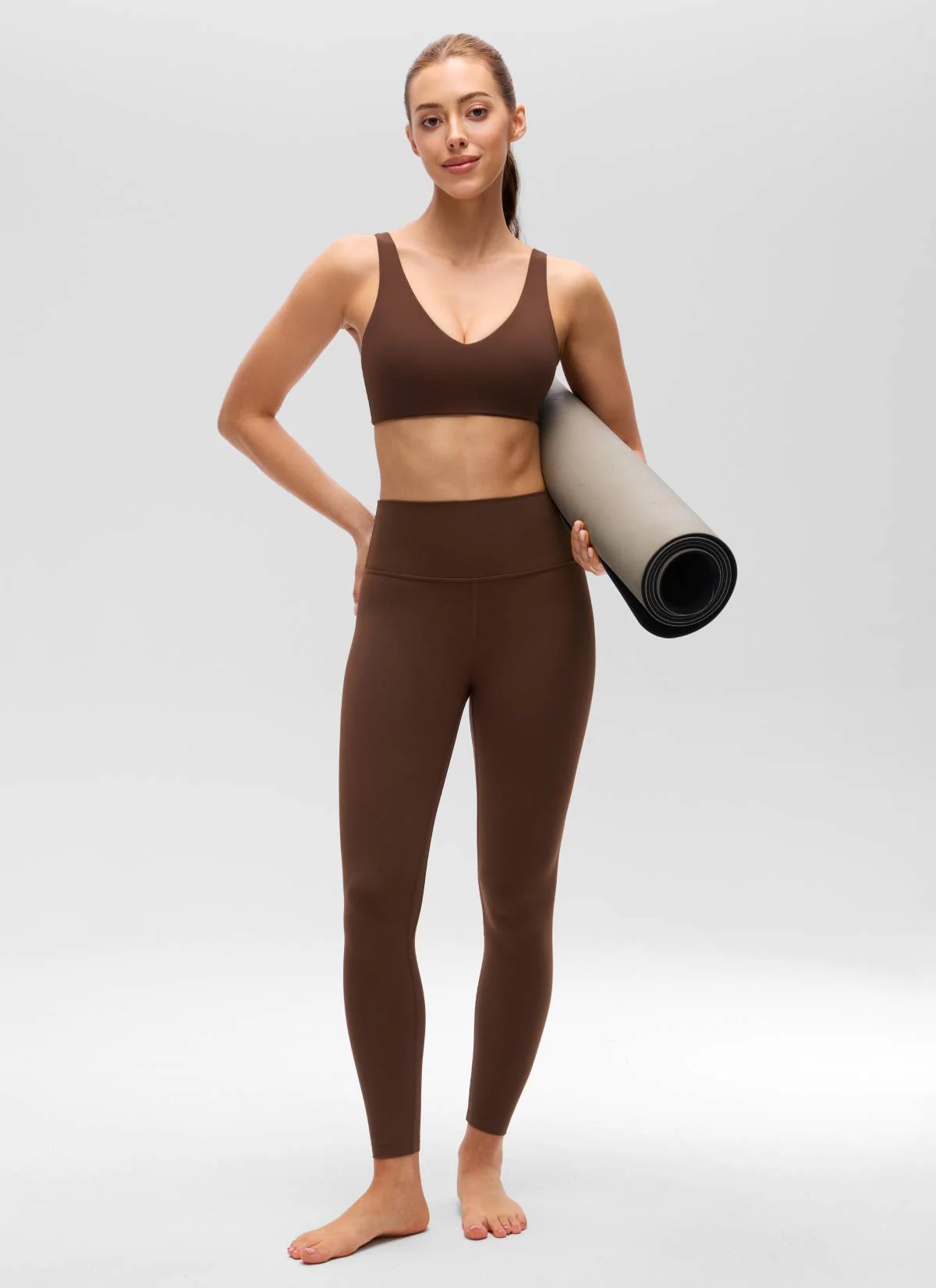 Butterluxe V Neck U Back Sports Bra - Image 24