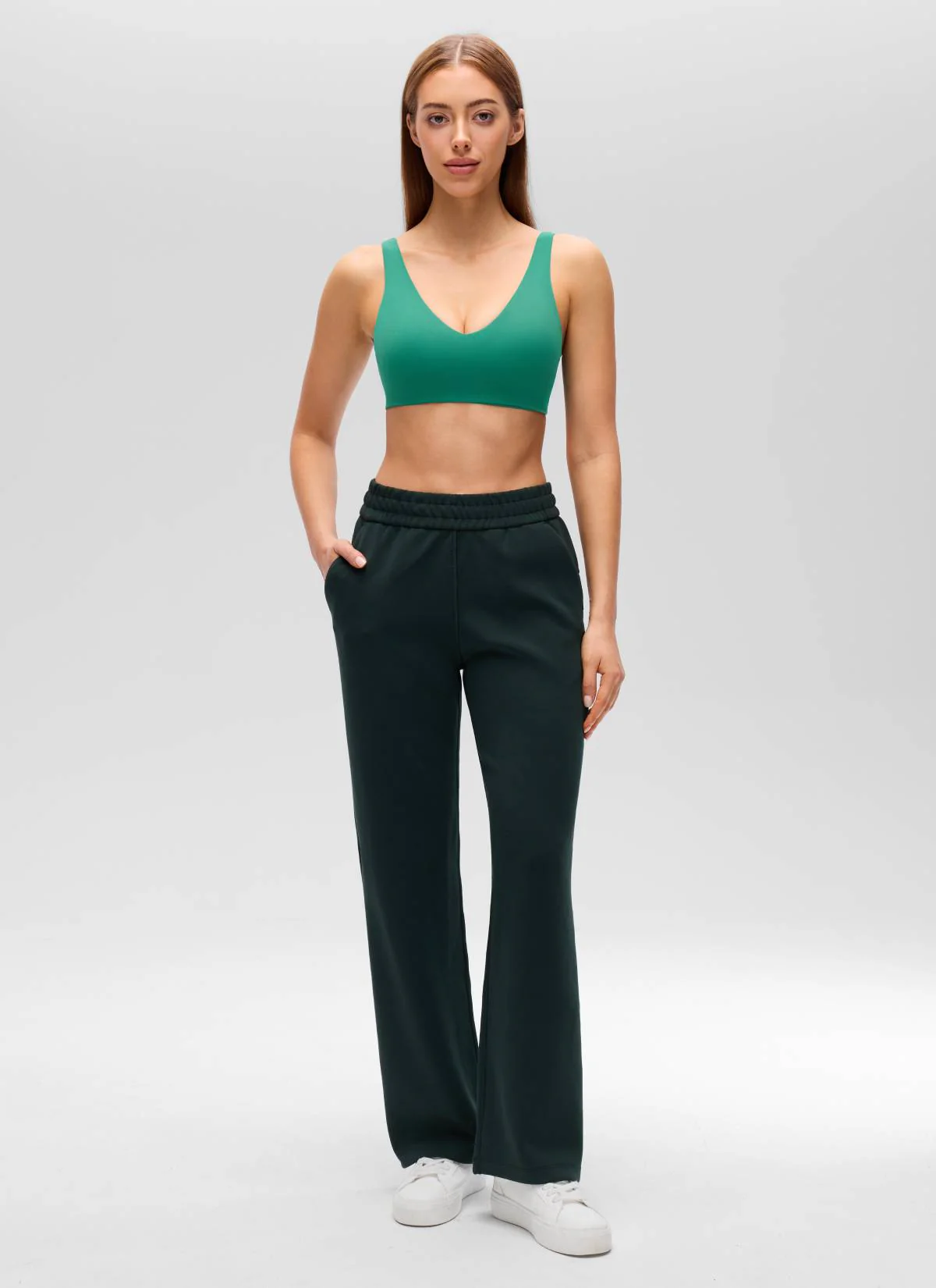 Butterluxe V Neck U Back Sports Bra - Image 3