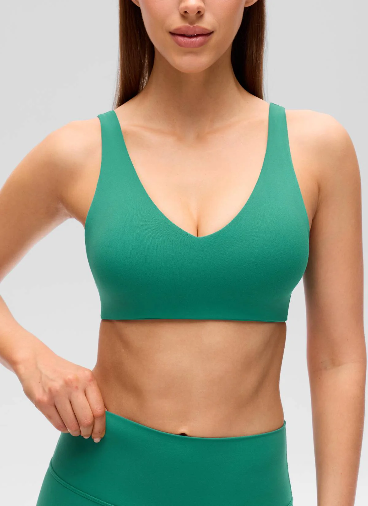 Butterluxe V Neck U Back Sports Bra - Image 4