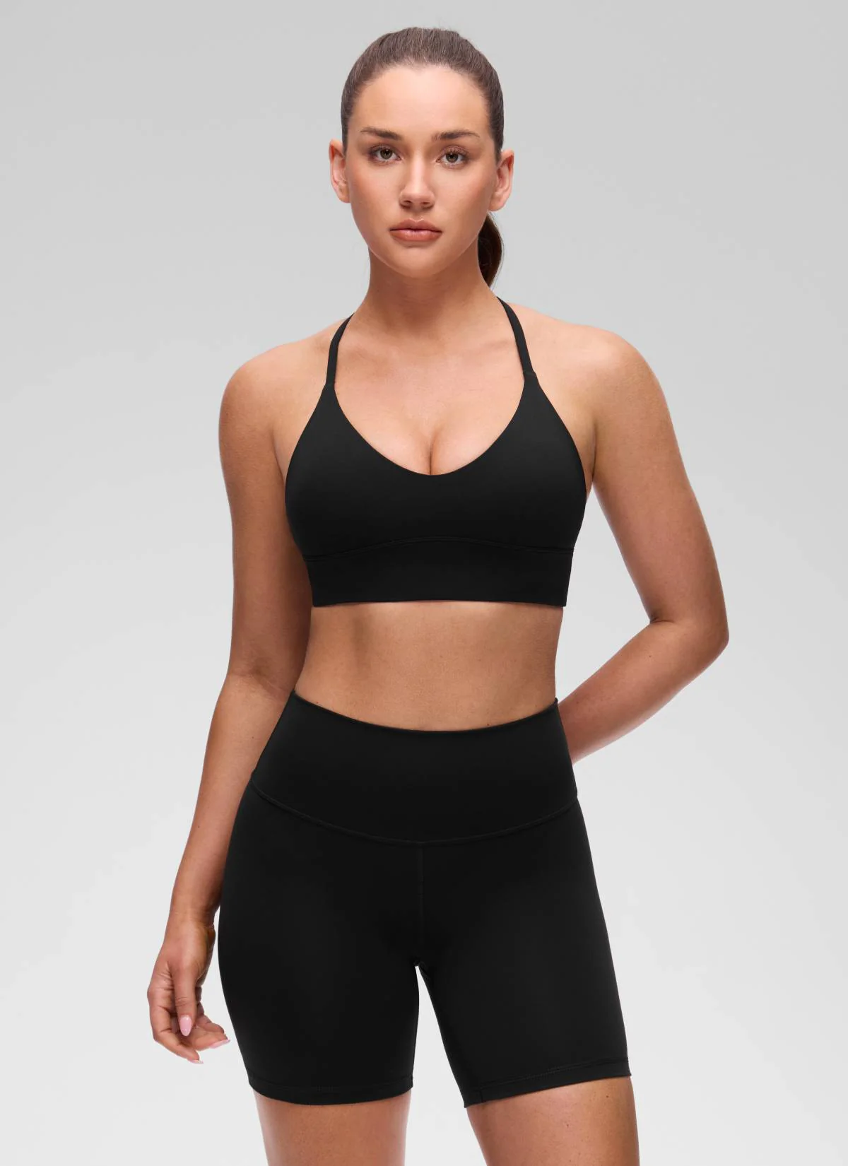 Butterluxe Cross Back Longline Sports Bra - Image 10