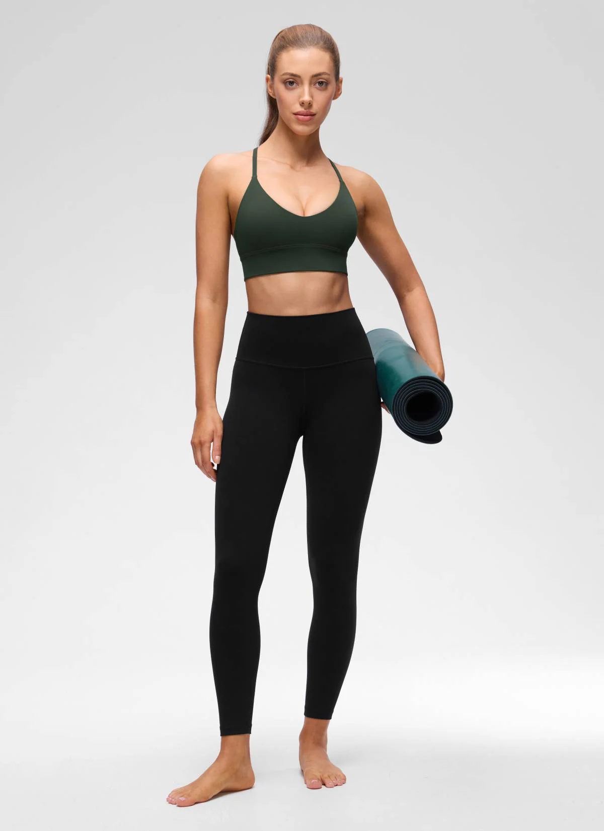 Butterluxe Cross Back Longline Sports Bra - Image 3
