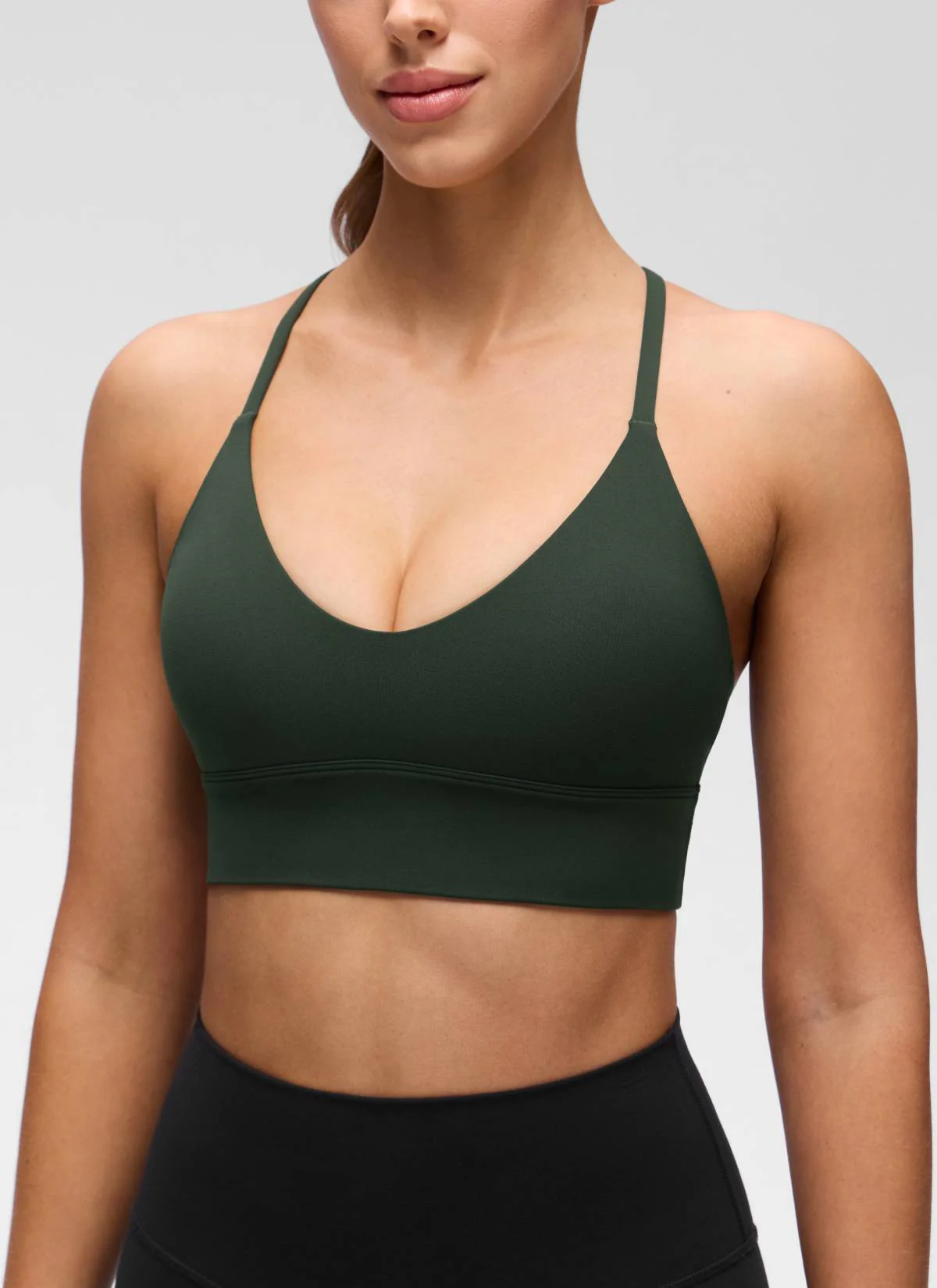 Butterluxe Cross Back Longline Sports Bra - Image 4