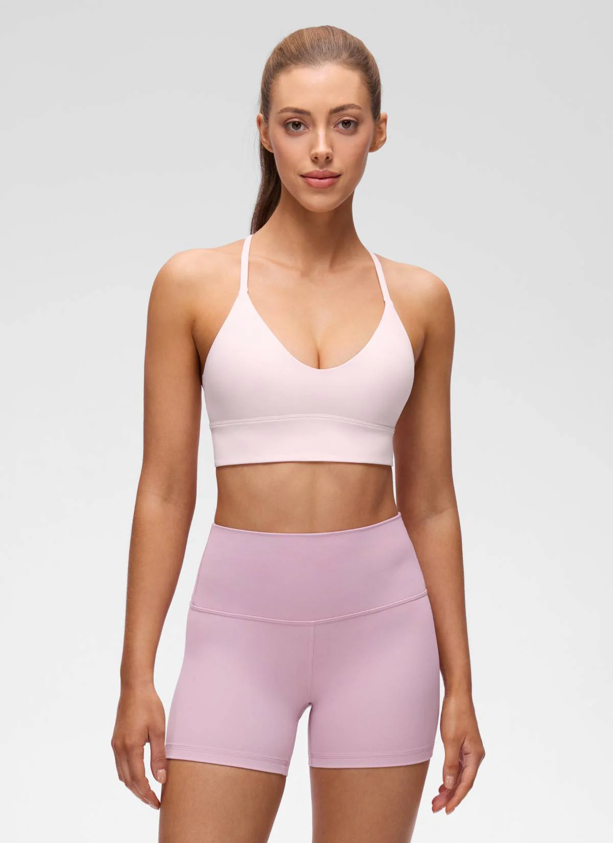 Butterluxe Cross Back Longline Sports Bra - Image 6