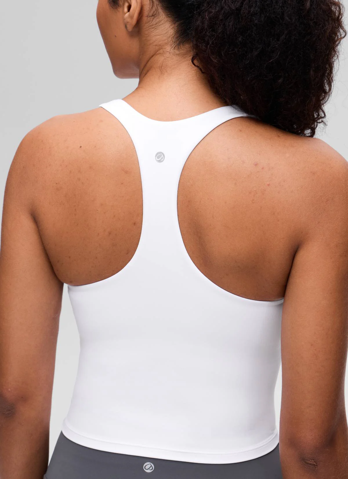 Butterluxe V Neck Racerback Shelf Bra Tank - Image 14