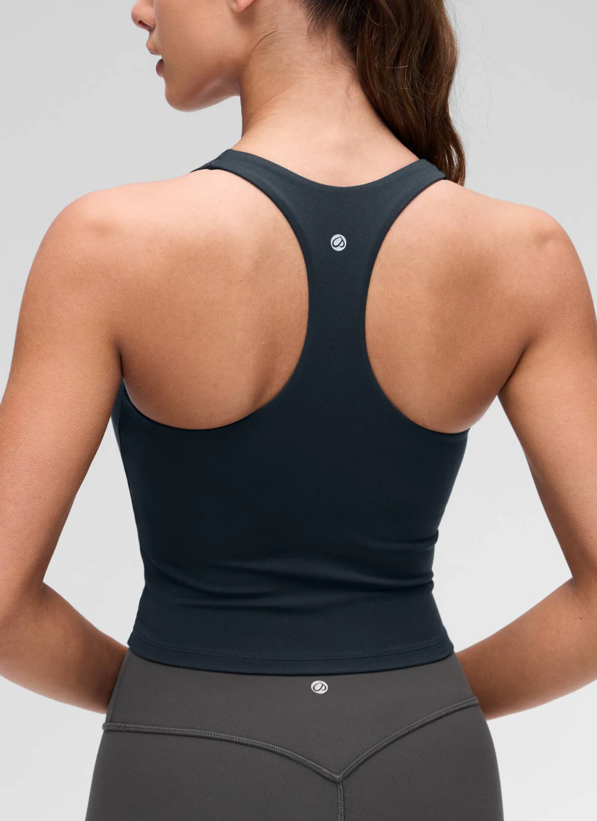 Butterluxe V Neck Racerback Shelf Bra Tank - Image 19