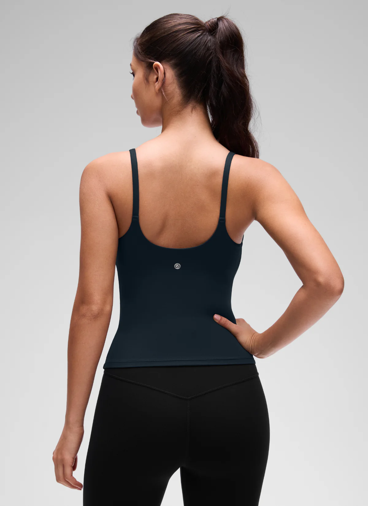 Softretch U Back Waist Length Built in Bra Tank - Image 12