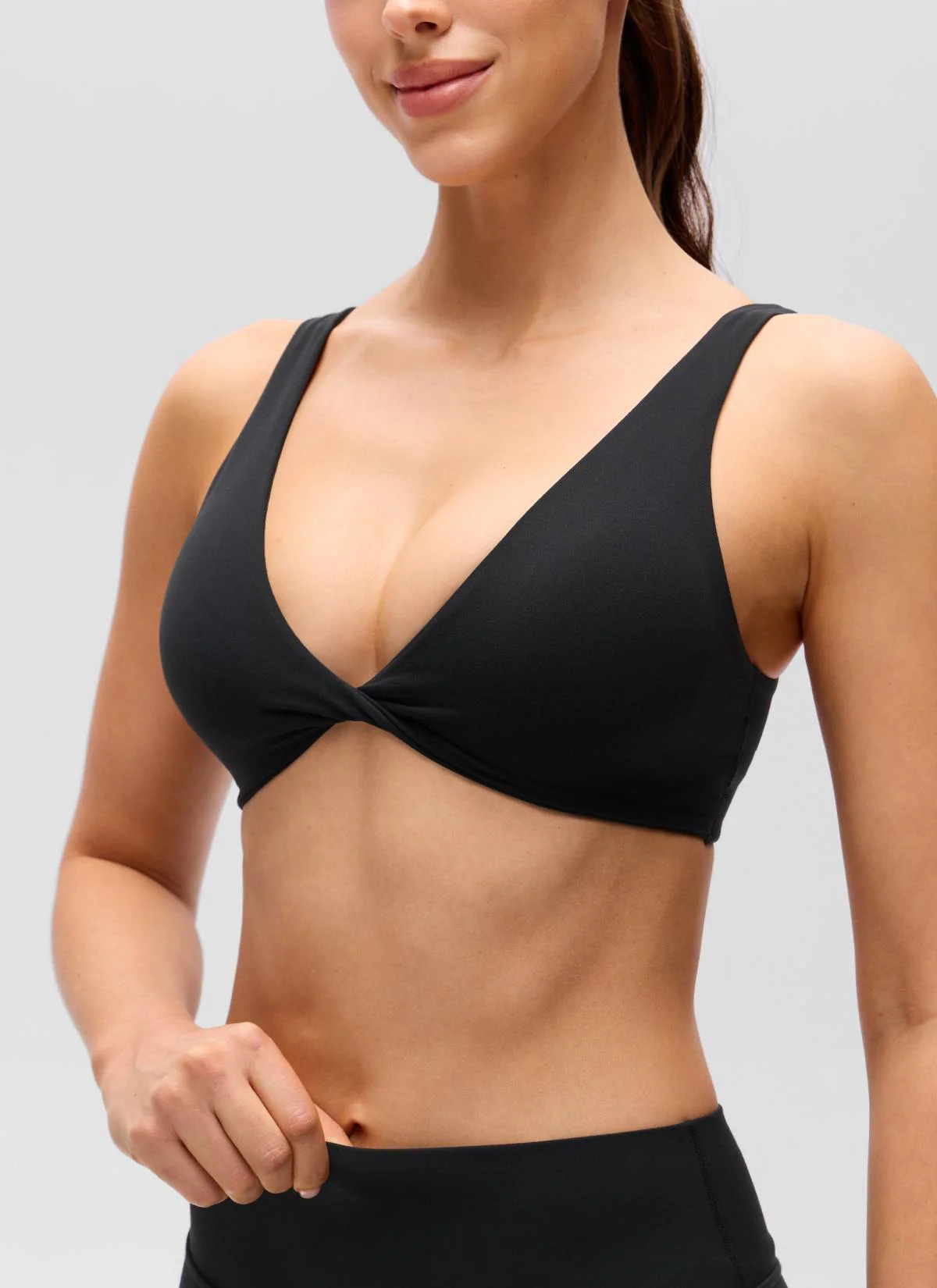 Butterluxe Twist V Neck U Back Sports Bra - Image 12