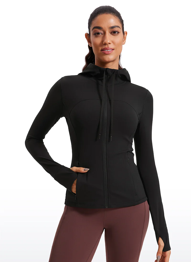 INNOPHRA Full Zip Athletic Jackets Hooded Coats for Women - Image 7