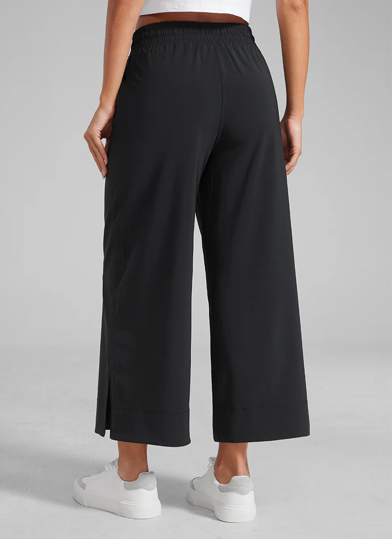 INNOPHRA Lightweight Wide Leg Cropped Pants - Image 9