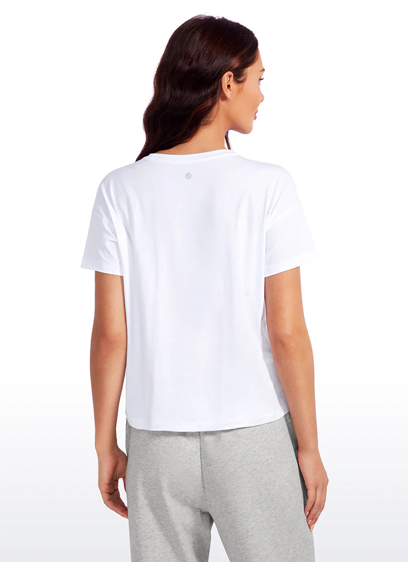 INNOPHRA Pima Cotton Short Sleeves Loose Fit - Image 10