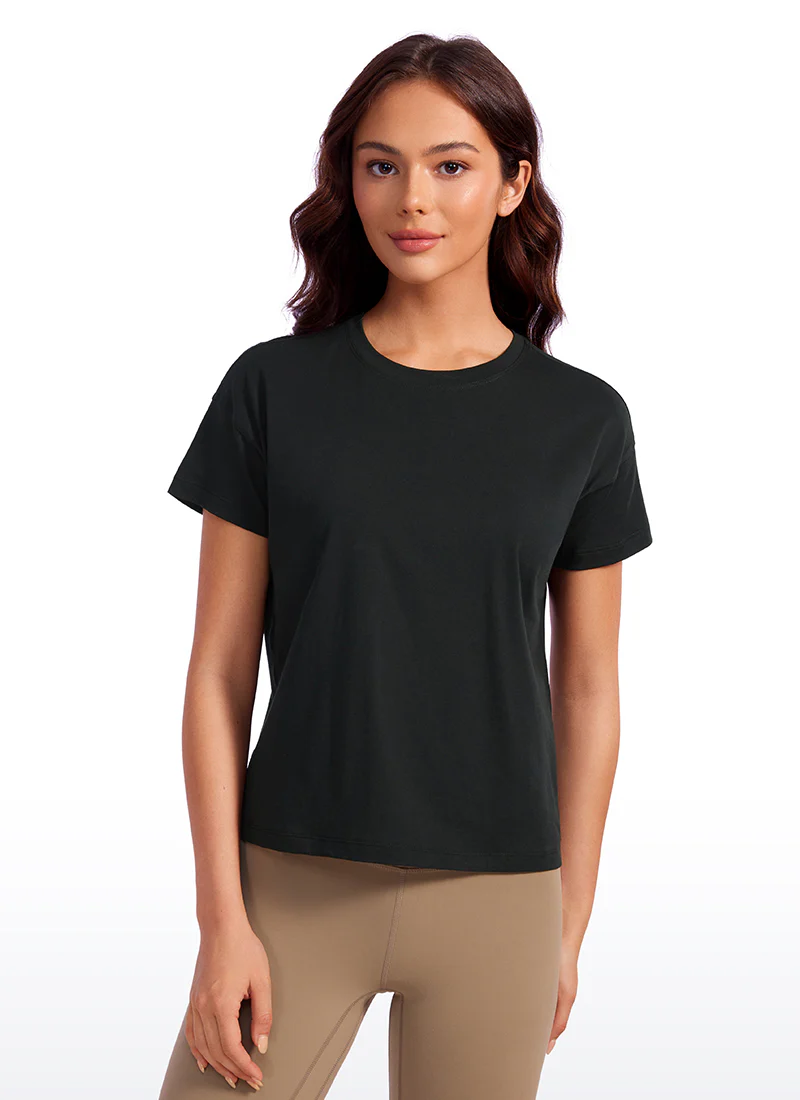 INNOPHRA Pima Cotton Short Sleeves Loose Fit - Image 5
