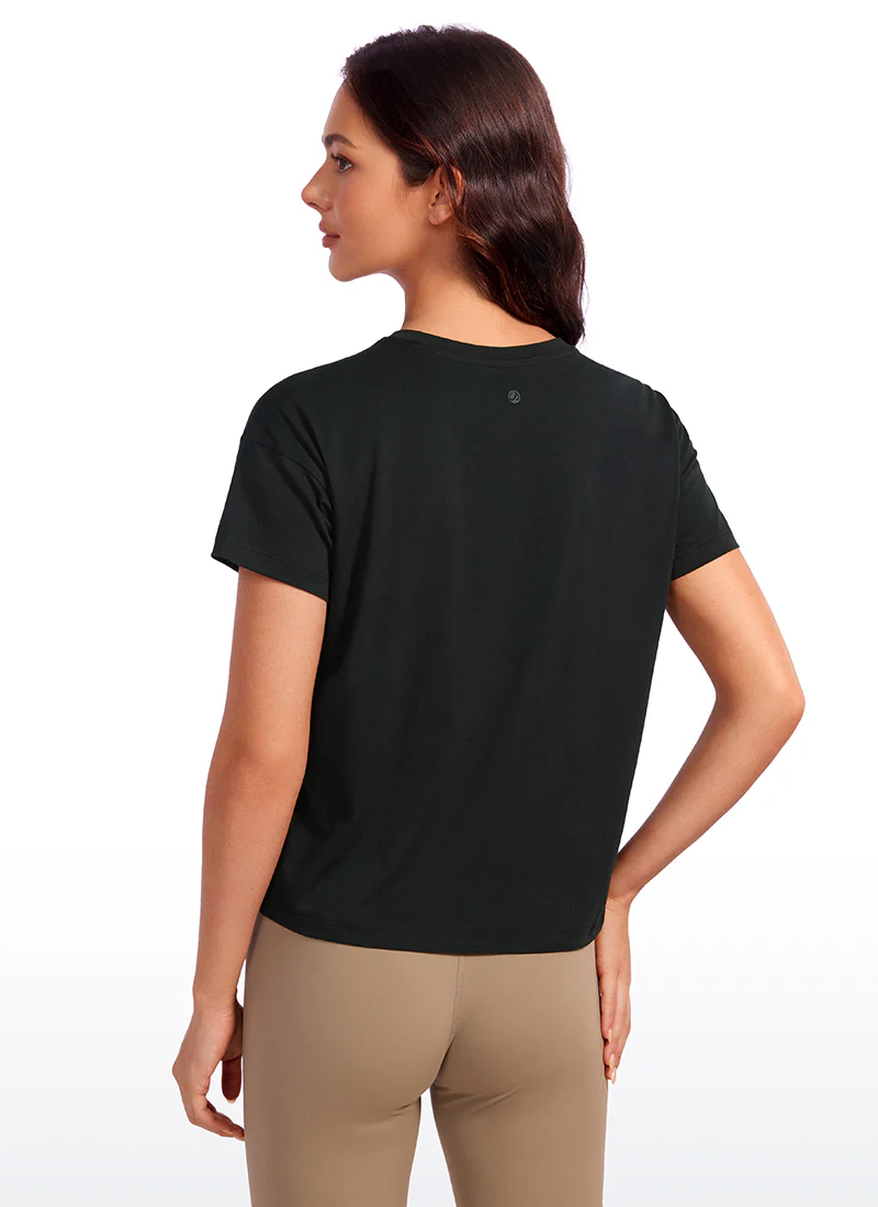 INNOPHRA Pima Cotton Short Sleeves Loose Fit - Image 6