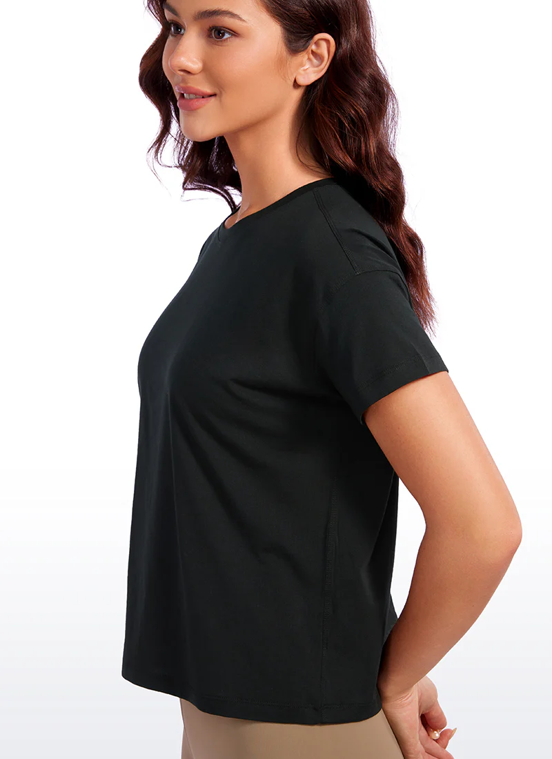 INNOPHRA Pima Cotton Short Sleeves Loose Fit - Image 8