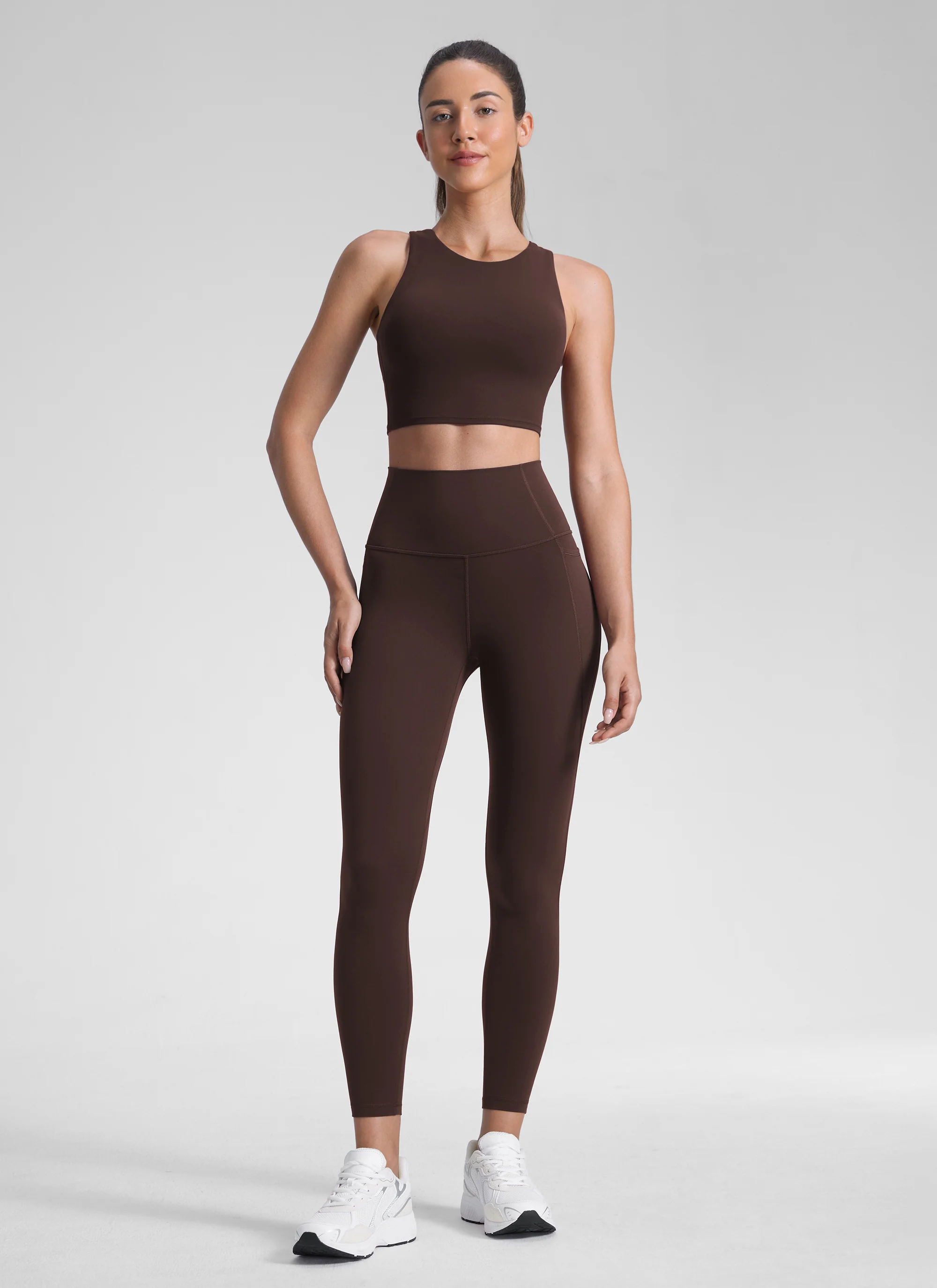 INNOPHRA Workout Leggings with Pockets Shapewear 25 Inches - Image 14